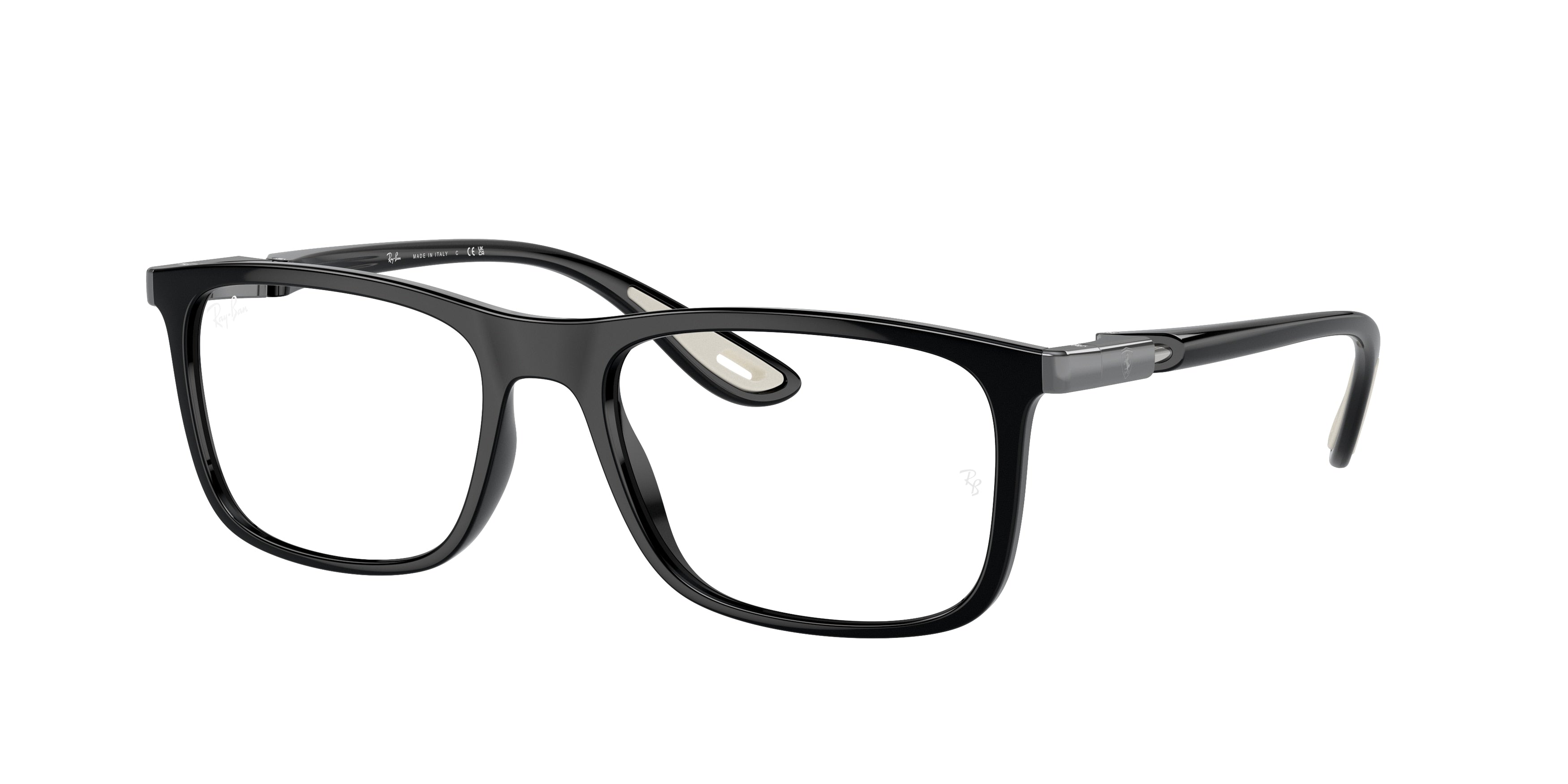 Ray-Ban Optical RX7222M Square Eyeglasses  F682-Black 54-145-18 - Color Map Black