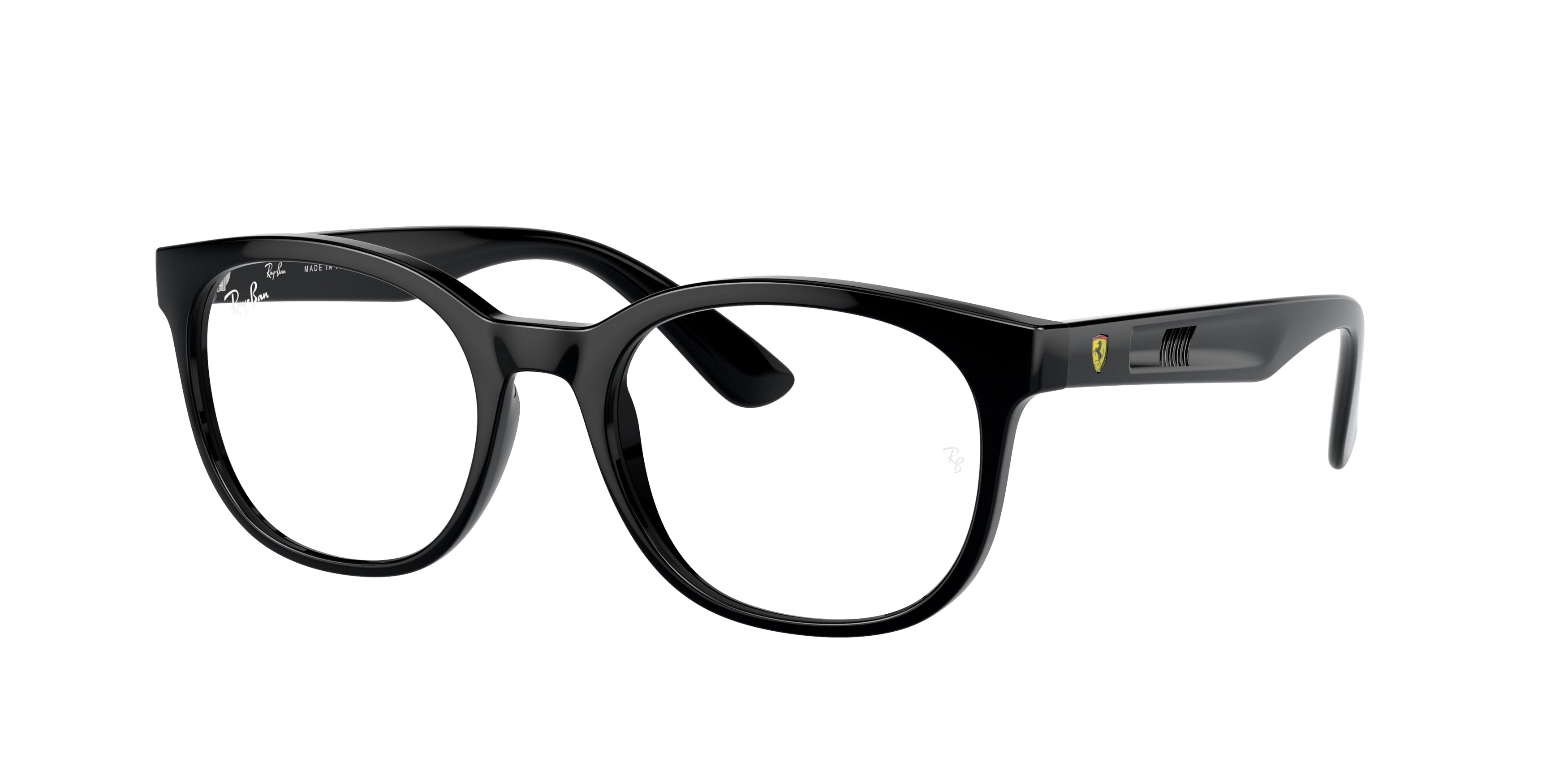 Ray-Ban Optical RX7231M Rectangle Eyeglasses  F683-Black 52-145-19 - Color Map Black