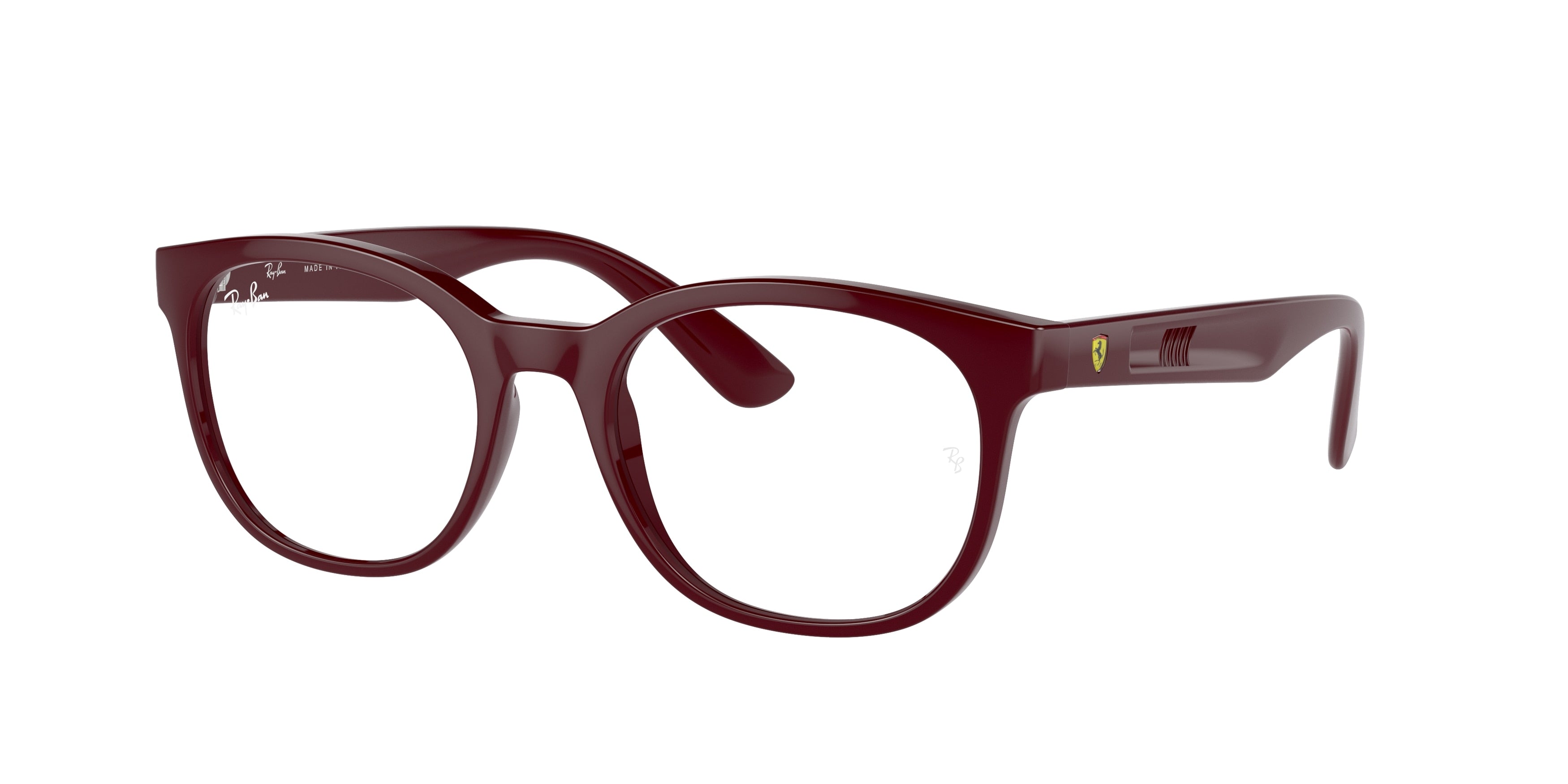 Ray-Ban Optical RX7231M Rectangle Eyeglasses  F685-Dark Red 52-145-19 - Color Map Red