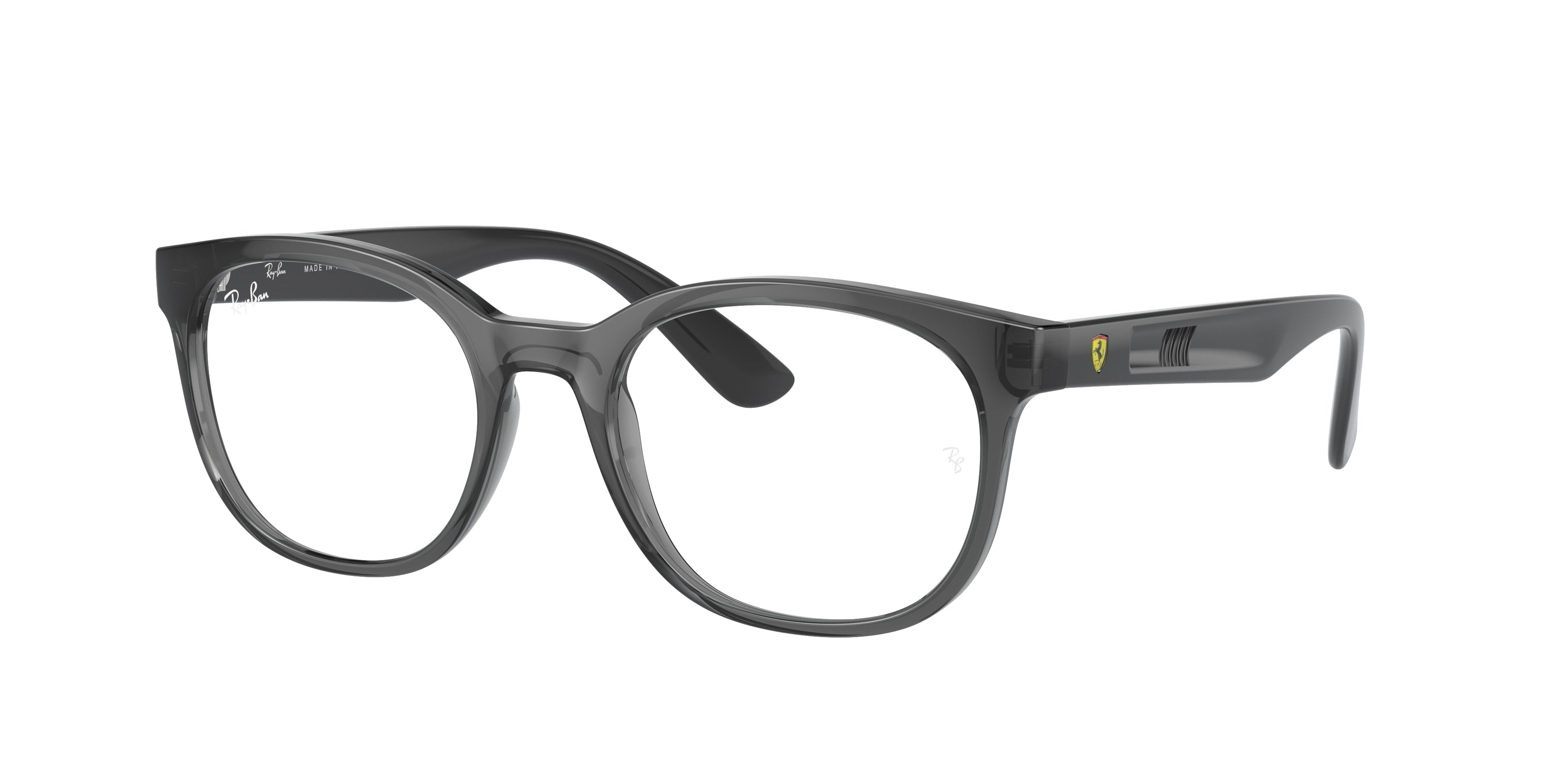 Ray-Ban Optical RX7231M Rectangle Eyeglasses  F691-Transparent Grey 52-145-19 - Color Map Grey