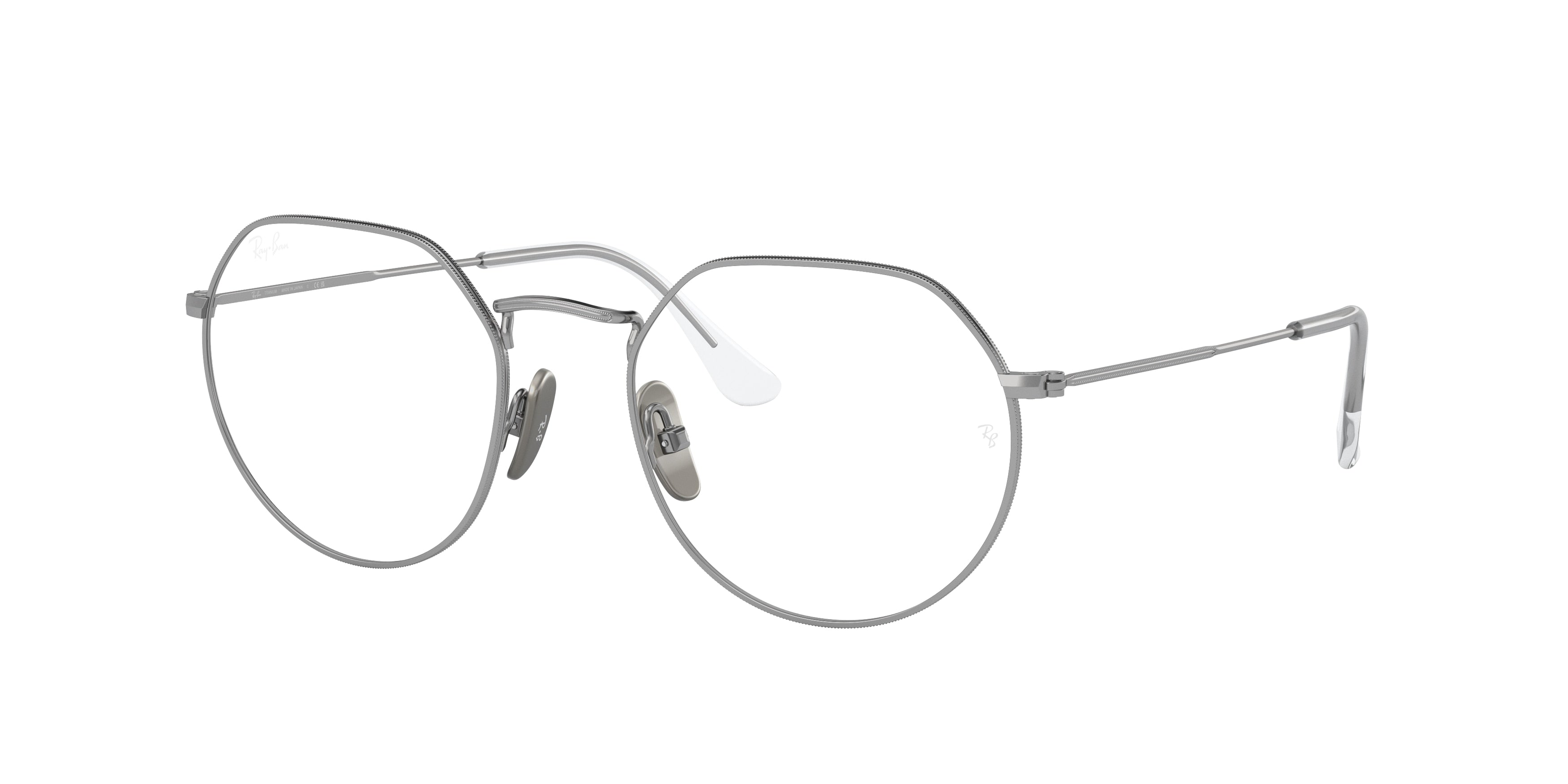 Ray-Ban Optical RX8165V Irregular Eyeglasses  1224-Silver 51-145-20 - Color Map Silver
