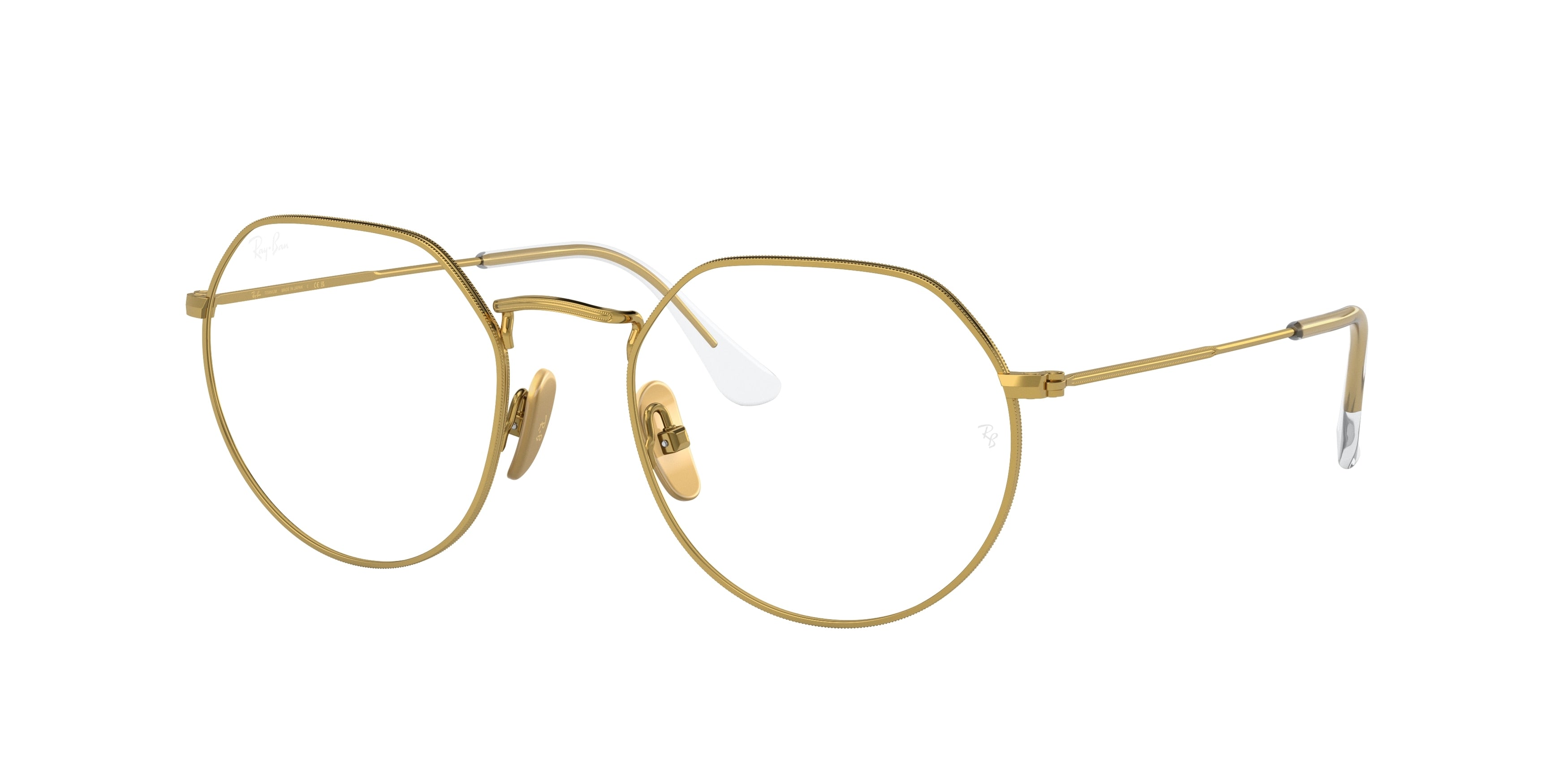Ray-Ban Optical RX8165V Irregular Eyeglasses  1225-Gold 51-145-20 - Color Map Gold