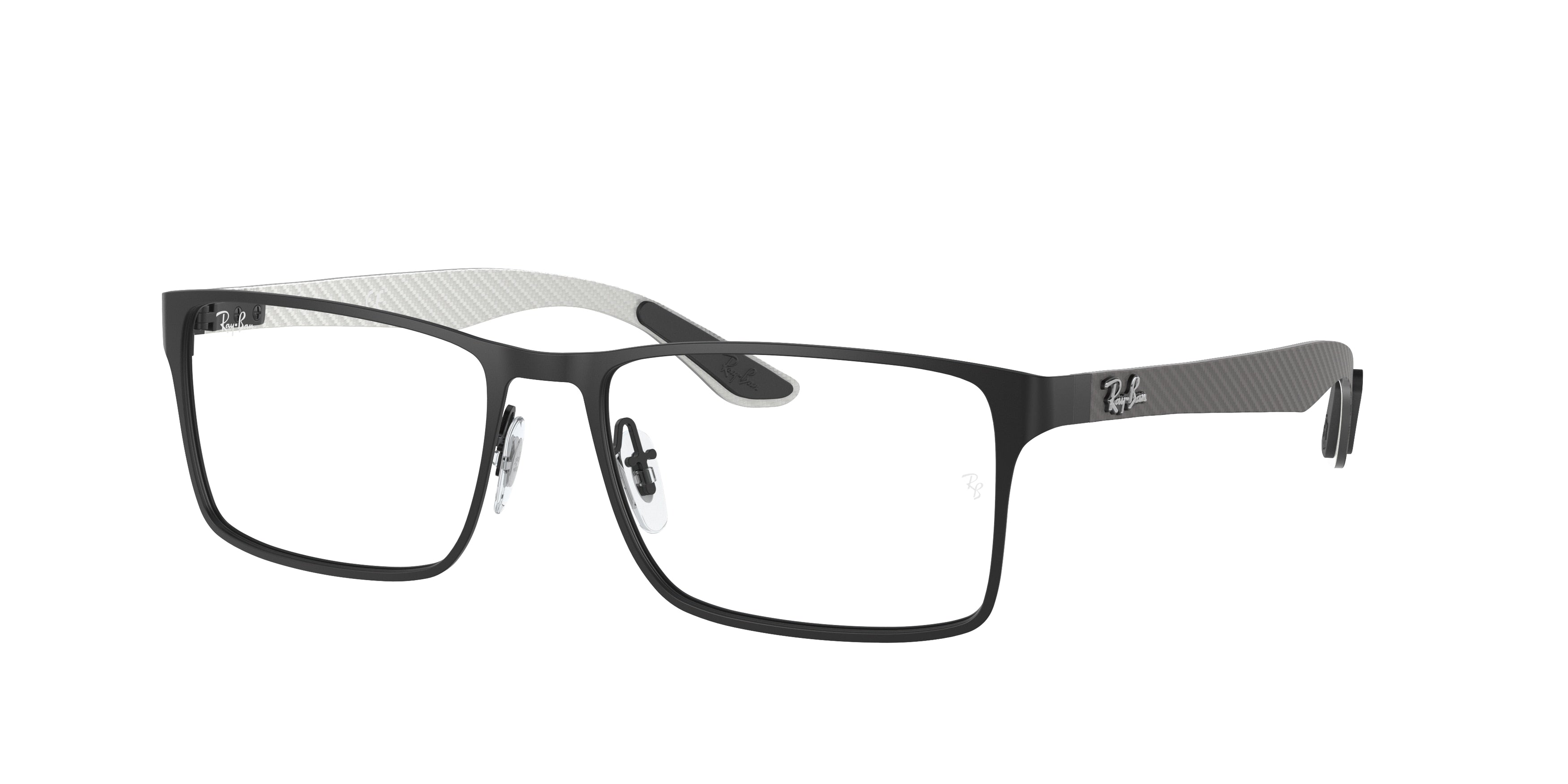 Ray-Ban Optical RX8415 Square Eyeglasses  2503-Black 54-145-17 - Color Map Black