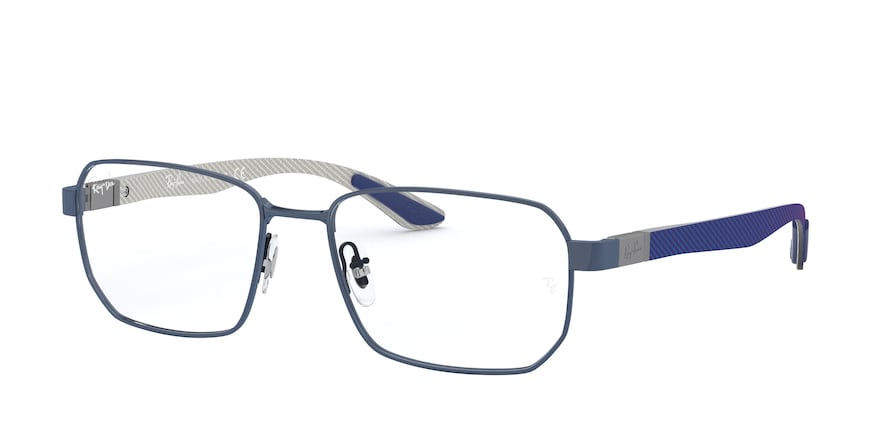 Ray-Ban Optical RX8419 Square Eyeglasses  2900-BLUE 54-17-145 - Color Map blue