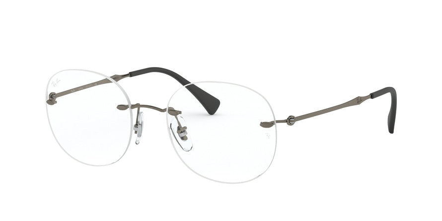 Ray-Ban Optical RX8747 Phantos Eyeglasses  1128-MATTE DARK GUNMETAL 50-18-140 - Color Map gunmetal