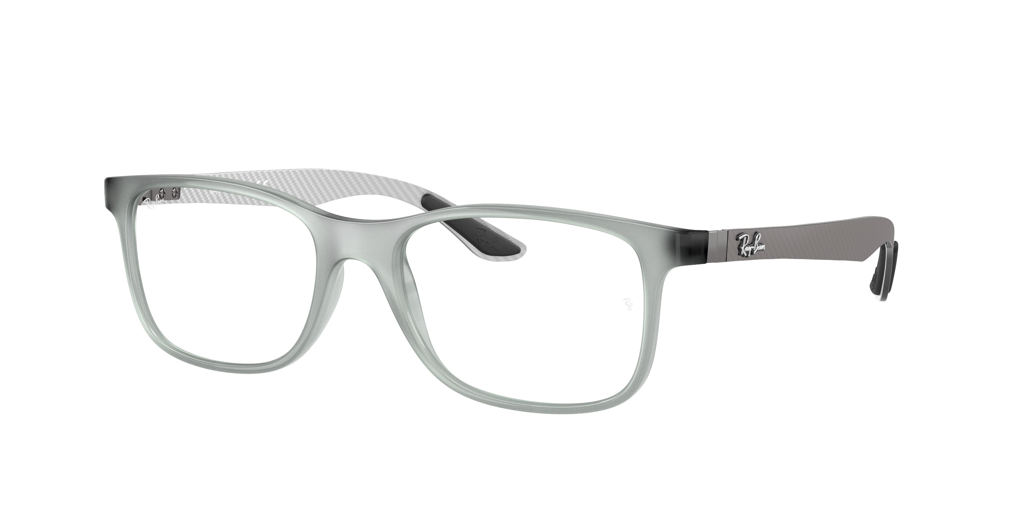 Ray-Ban Optical RX8903 Square Eyeglasses  5244-Grey 55-145-18 - Color Map Grey