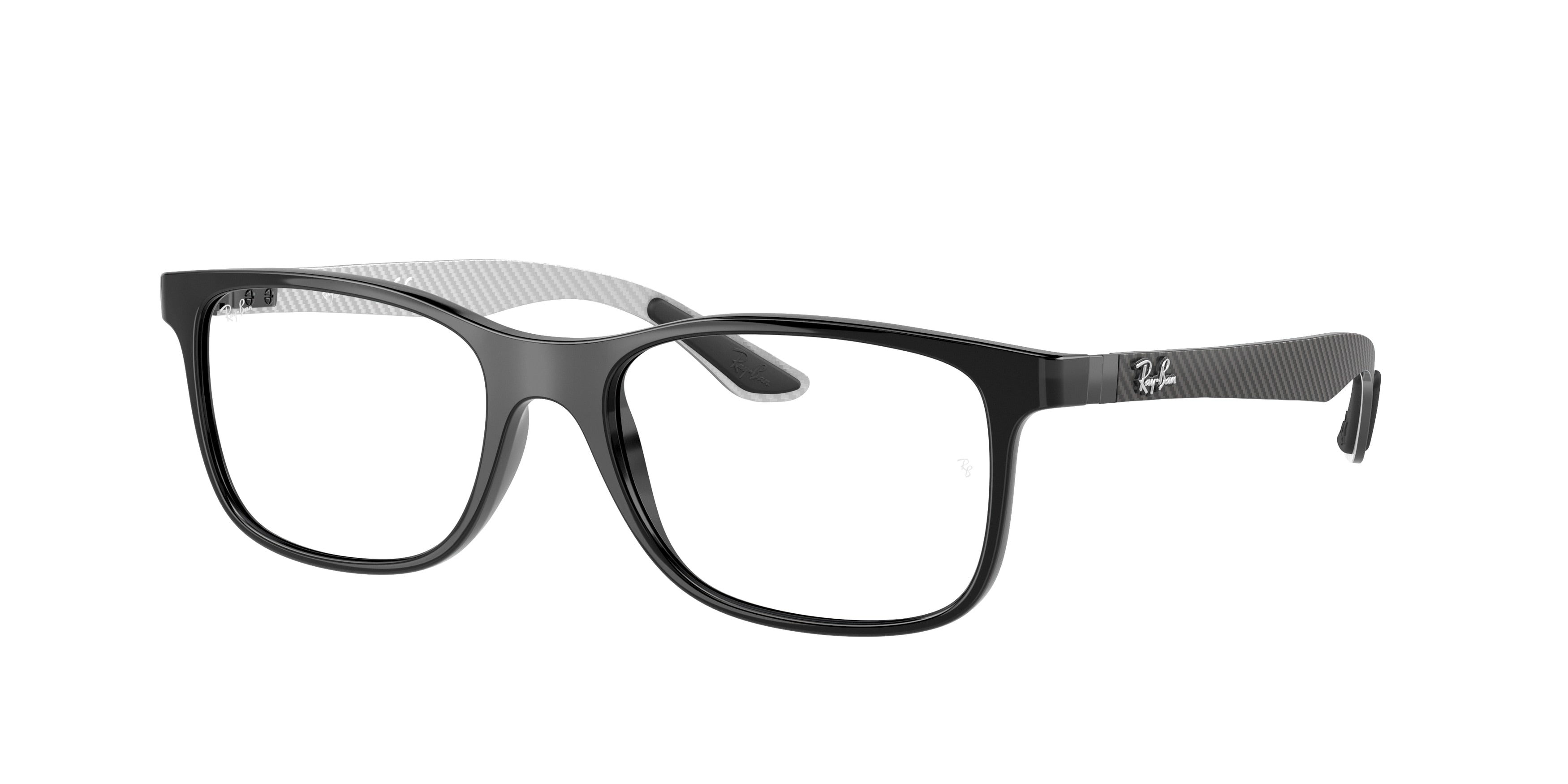 Ray-Ban Optical RX8903 Square Eyeglasses  5681-Black 55-145-18 - Color Map Black