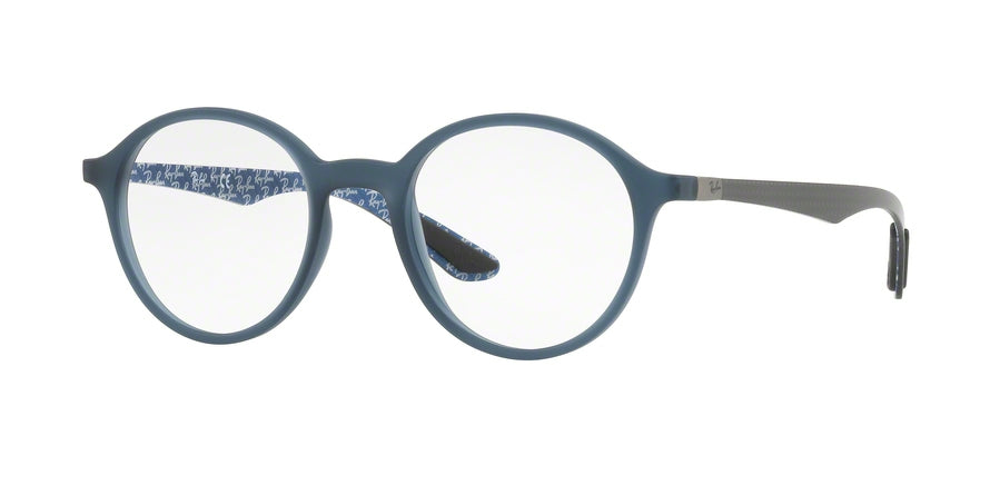 Ray-Ban Optical RX8904 Phantos Eyeglasses  5262-MATTE BLUE 50-20-145 - Color Map blue