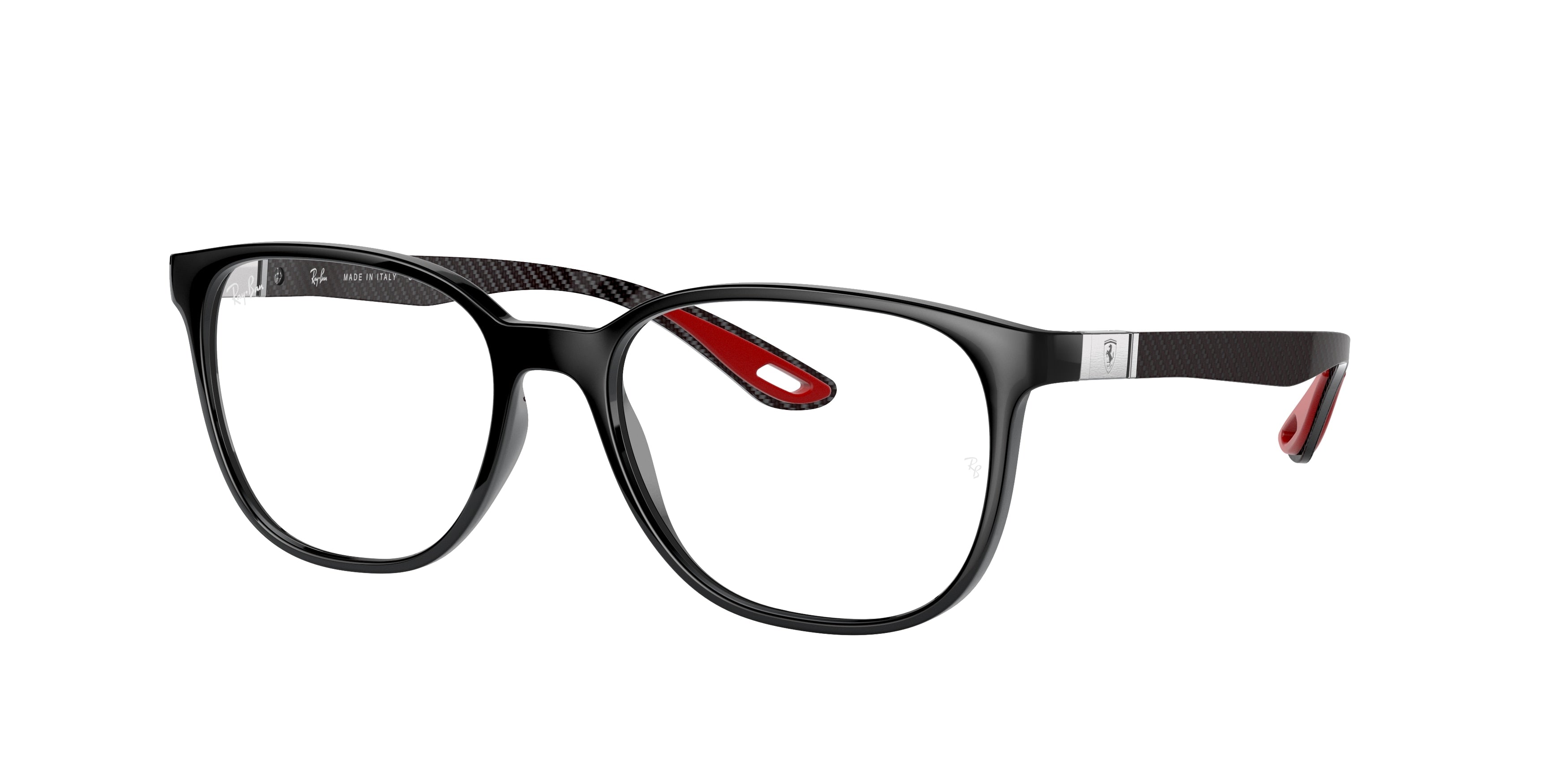 Ray-Ban Optical RX8907M Square Eyeglasses  F632-Black 53-145-17 - Color Map Black