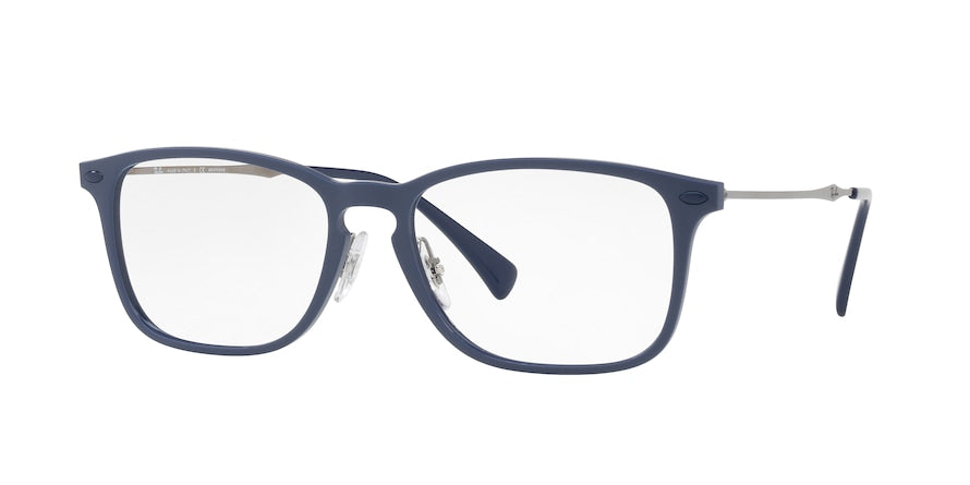 Ray-Ban Optical RX8953 Square Eyeglasses  8027-BLUE GRAPHENE 54-17-140 - Color Map blue