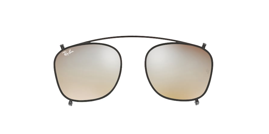 Ray-Ban Optical RX8954C Square Clip-On  2509B8-BLACK 47-21-0 - Color Map black