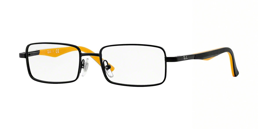 Ray-Ban Junior Vista RY1033 Rectangle Eyeglasses  4005-BLACK 47-16-125 - Color Map black