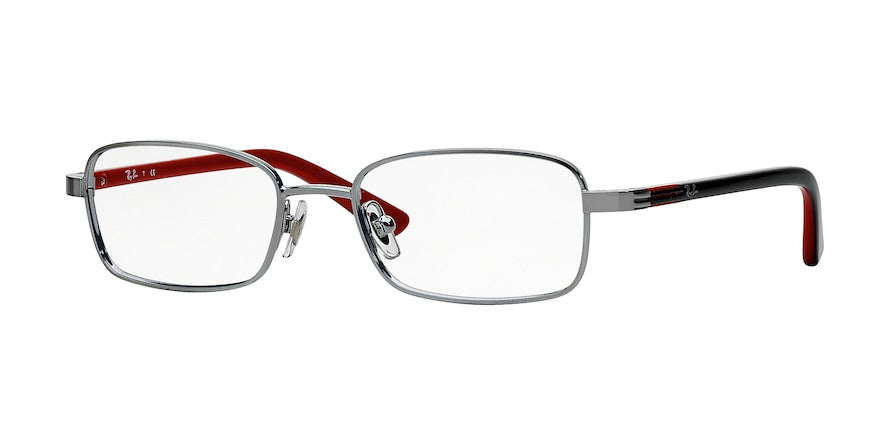 Ray-Ban Junior Vista RY1037 Square Eyeglasses  4008-GUNMETAL 45-16-125 - Color Map gunmetal