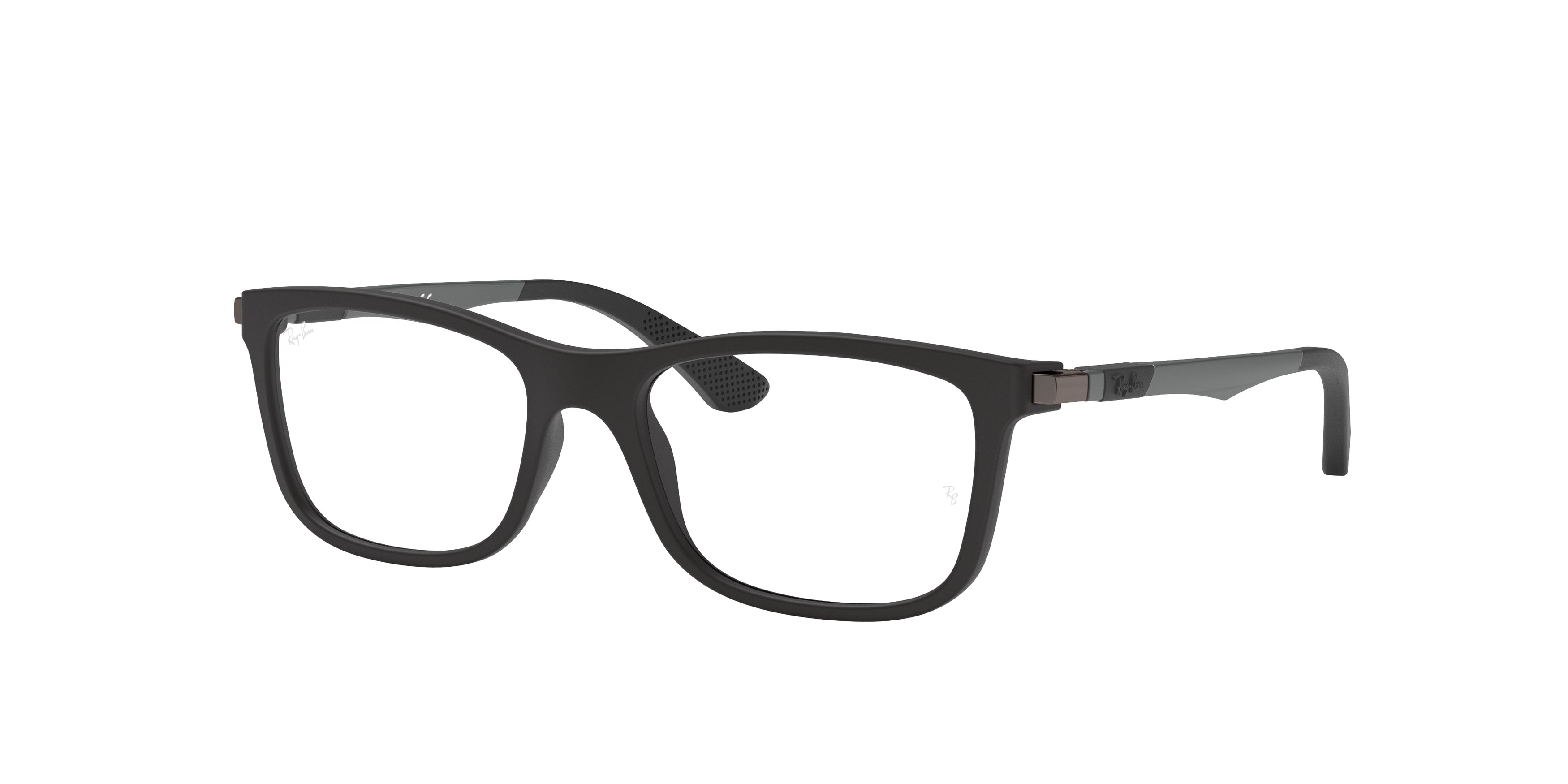 Ray-Ban Junior Vista RY1549 Square Eyeglasses  3633-Black 50-130-16 - Color Map Black
