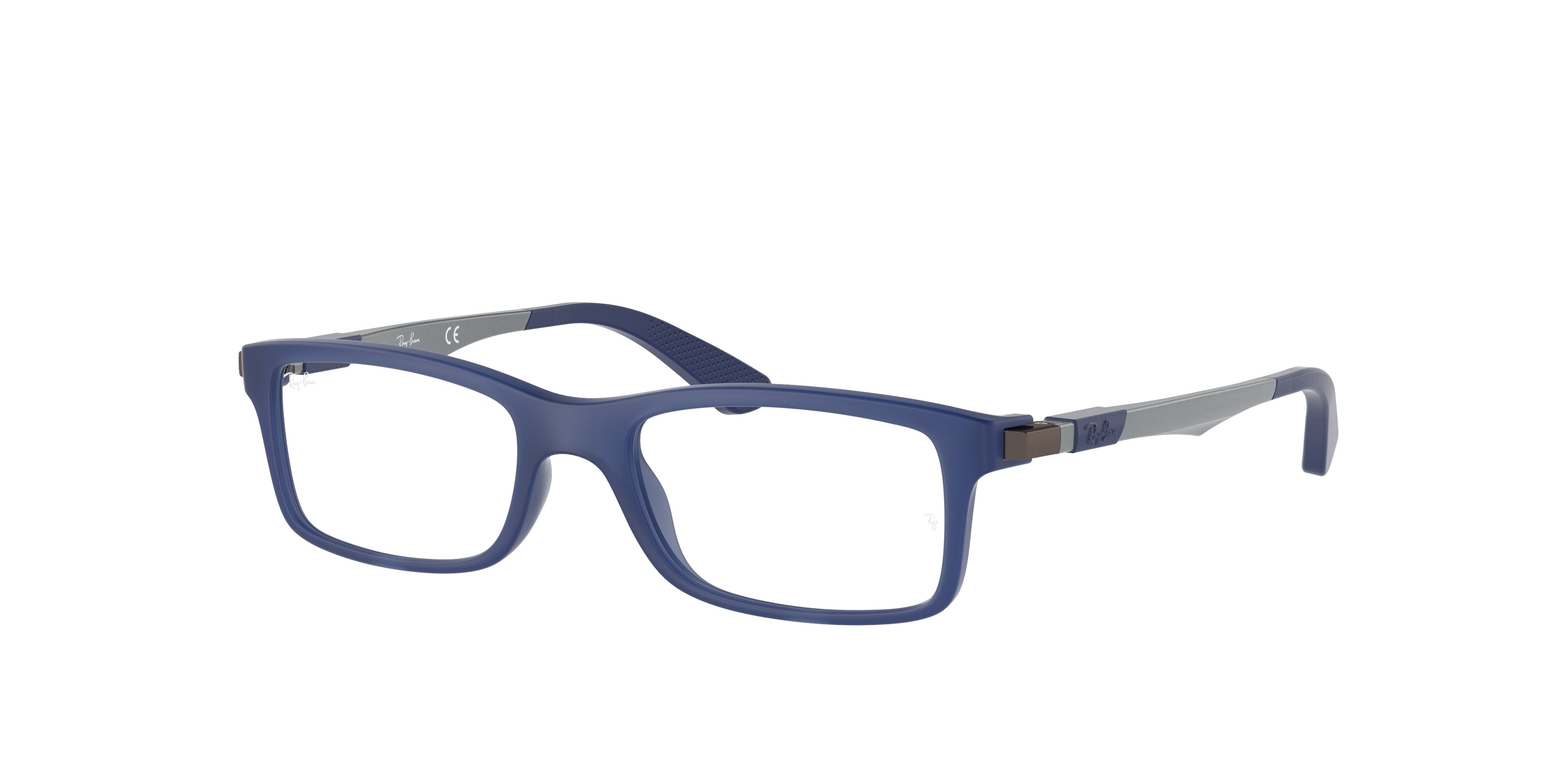 Ray-Ban Junior Vista RY1588 Rectangle Eyeglasses  3655-Blue 47-125-16 - Color Map Blue