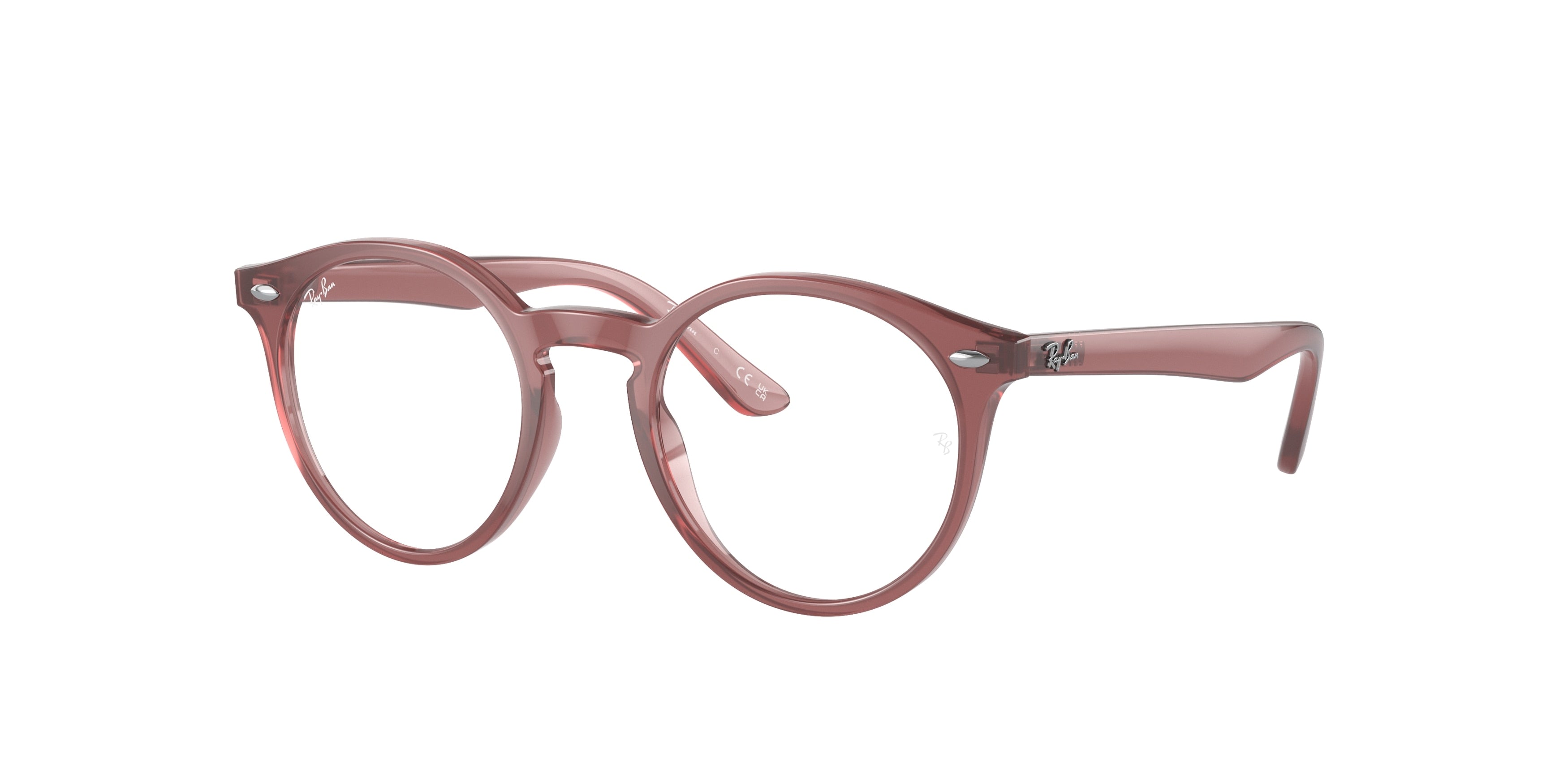 Ray-Ban Junior Vista RY1594 Phantos Eyeglasses  3936-Opal Pink 46-130-19 - Color Map Pink