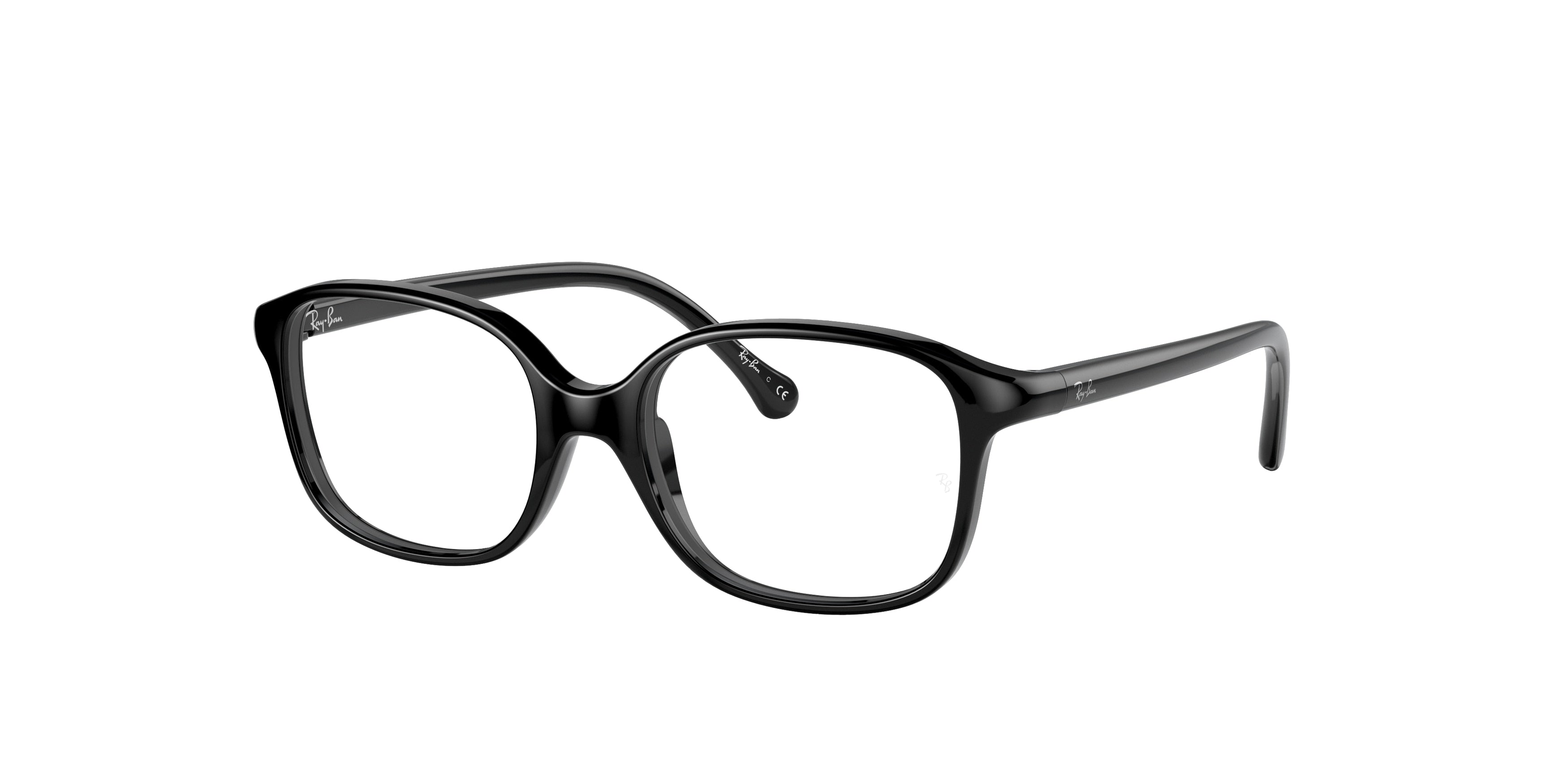Ray-Ban Junior Vista RY1903 Square Eyeglasses  3833-Black 48-125-15 - Color Map Black