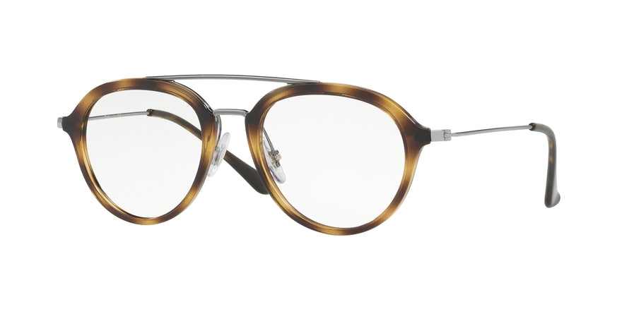 Ray-Ban Junior Vista RY9065V Square Eyeglasses  3650-SHINY HAVANA 48-18-130 - Color Map havana