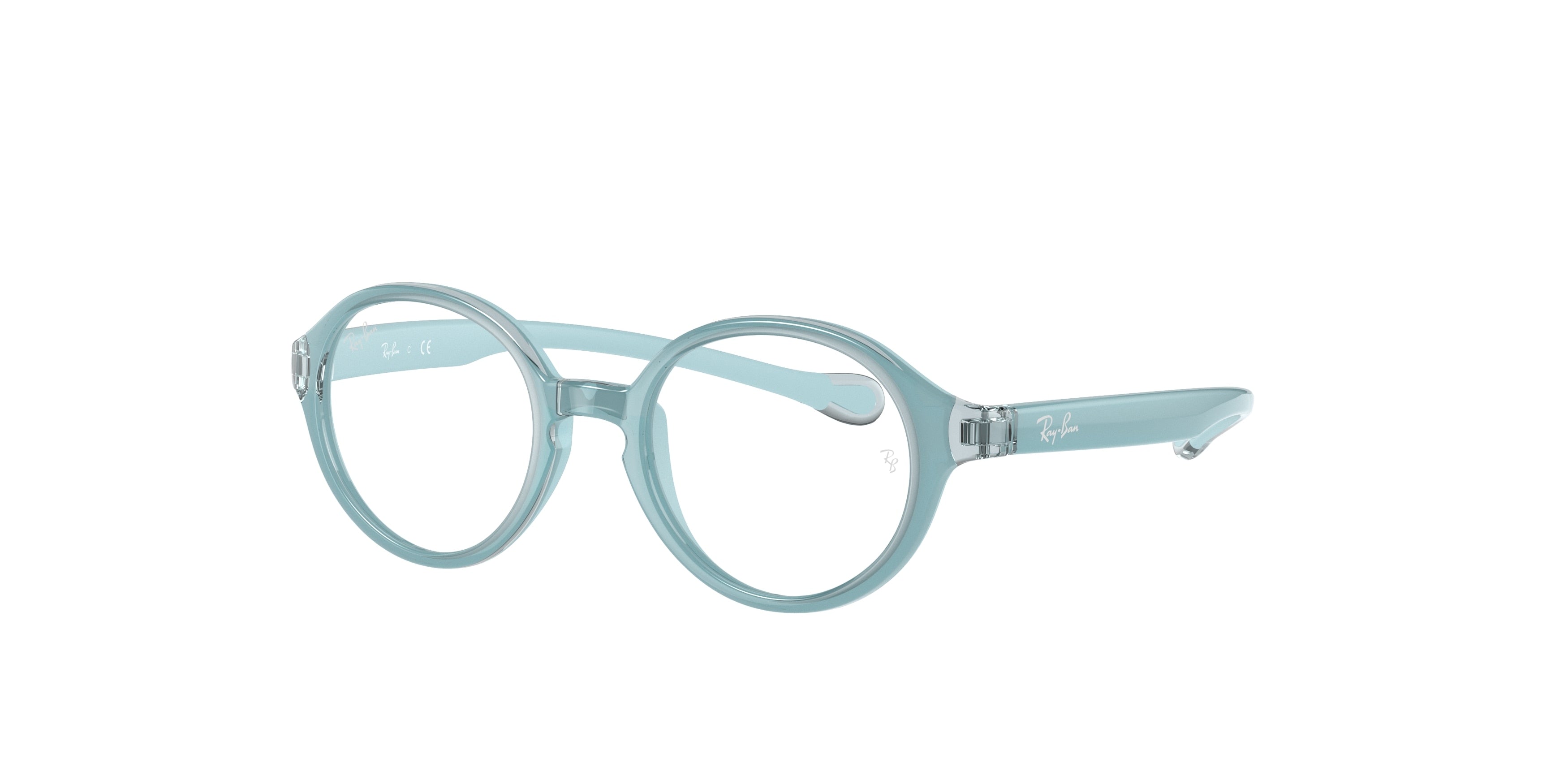 Ray-Ban Junior Vista RY9075V Phantos Eyeglasses  3879-Light Blue 39-130-16 - Color Map Blue