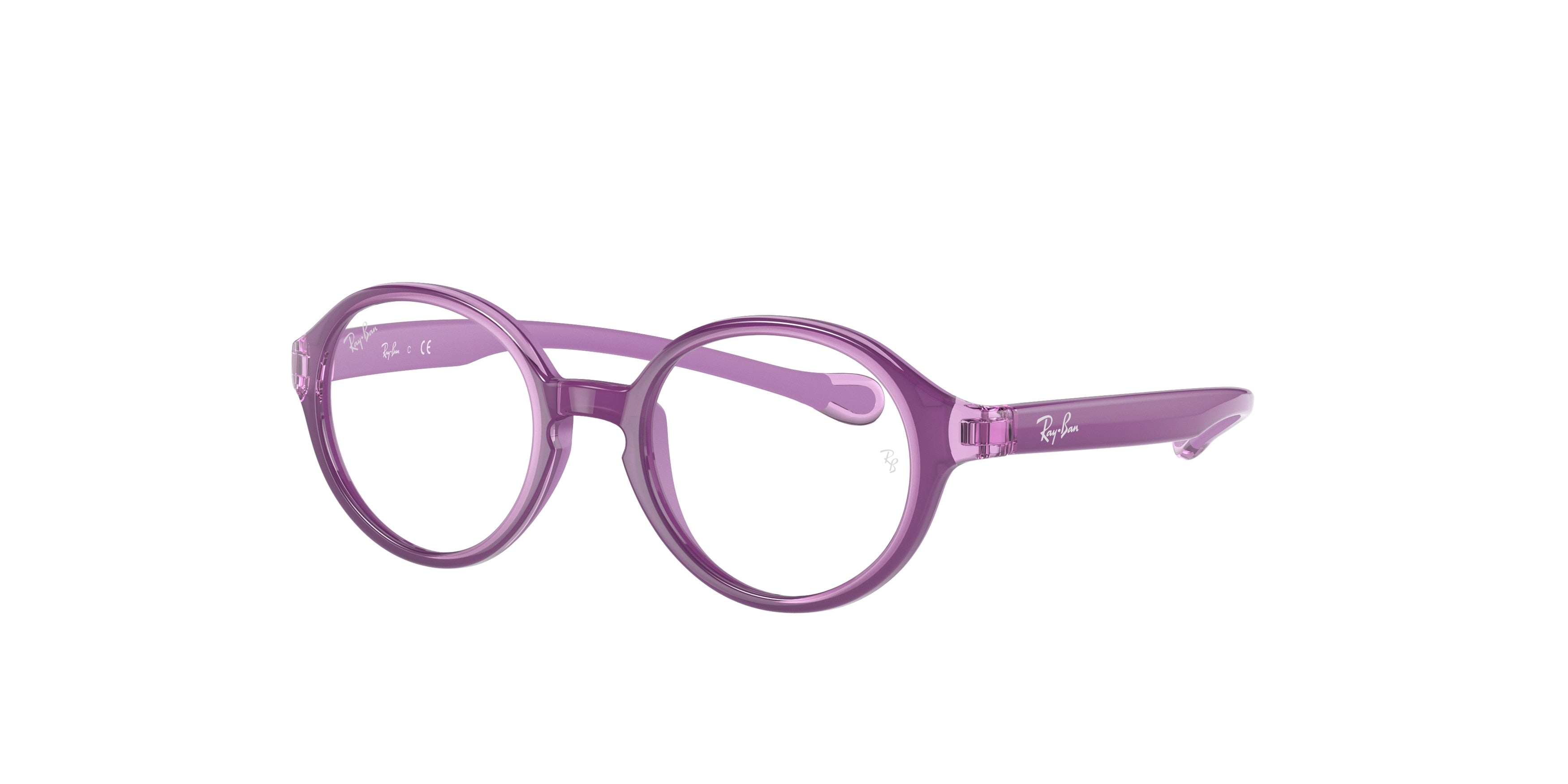 Ray-Ban Junior Vista RY9075V Phantos Eyeglasses  3880-Violet 39-130-16 - Color Map Violet
