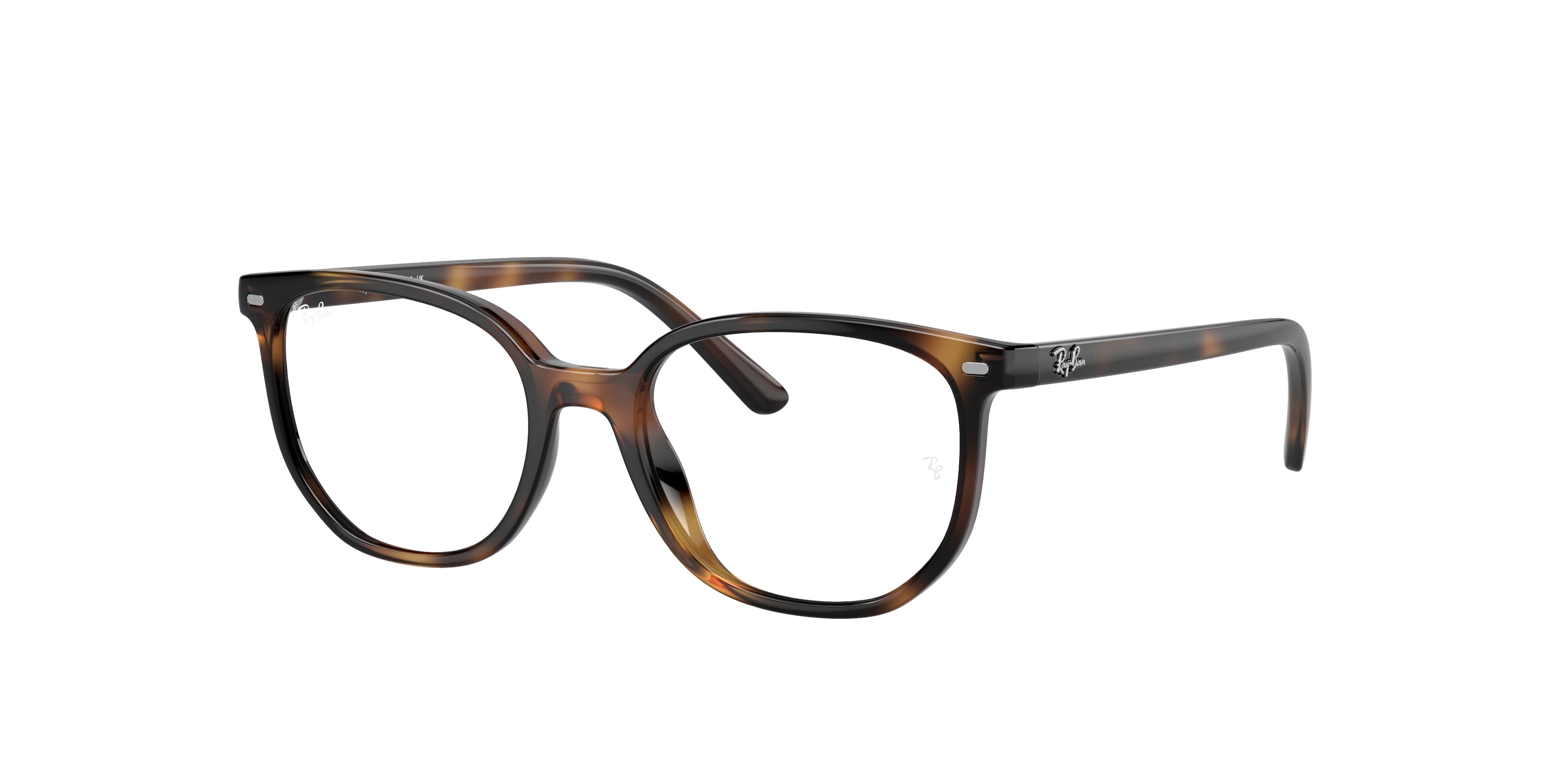 Ray-Ban Junior Vista JUNIOR ELLIOT RY9097V Irregular Eyeglasses  3685-Havana 46-130-16 - Color Map Tortoise