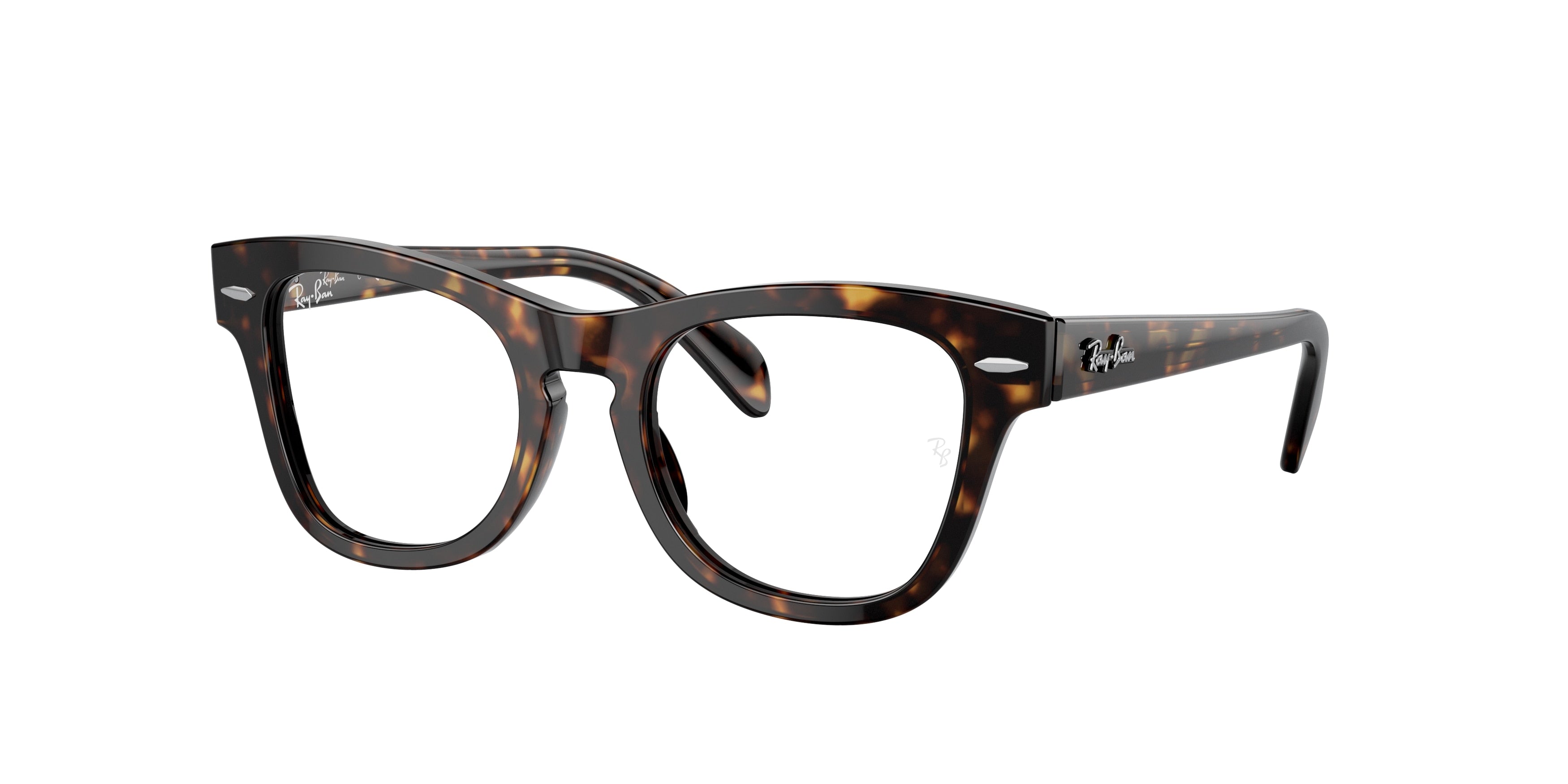 Ray-Ban Junior Vista RY9707V Square Eyeglasses  3887-Havana 46-130-18 - Color Map Tortoise