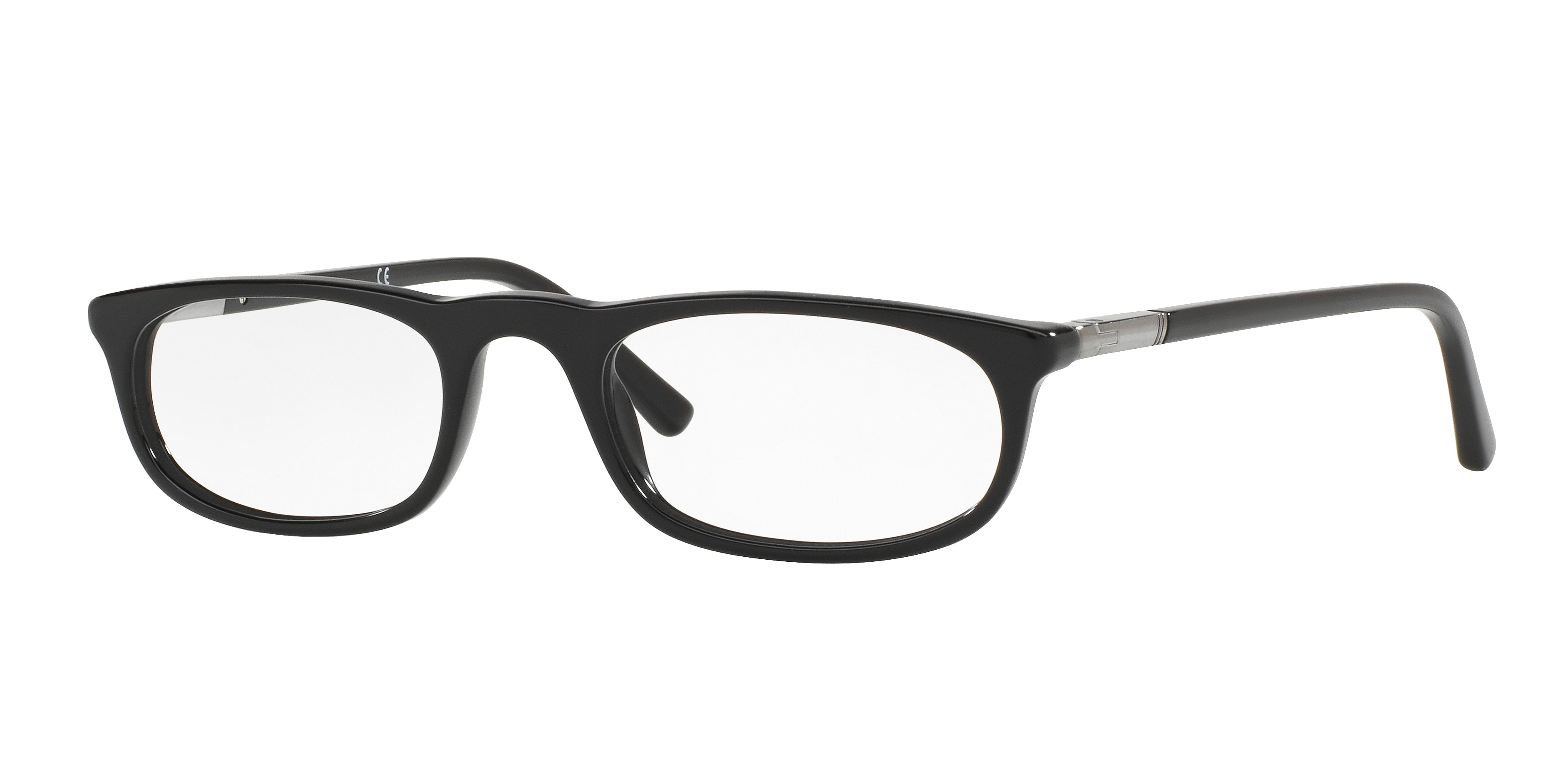 Sferoflex SF1137 Oval Eyeglasses  C568-Black 52-145-21 - Color Map Black
