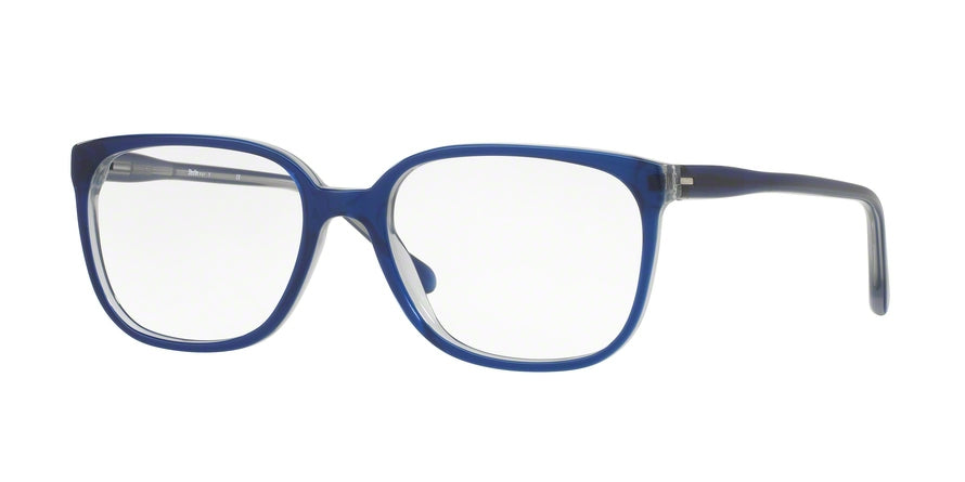 Sferoflex SF1145 Square Eyeglasses  C611-OPAL DARK BLUE 55-18-145 - Color Map blue