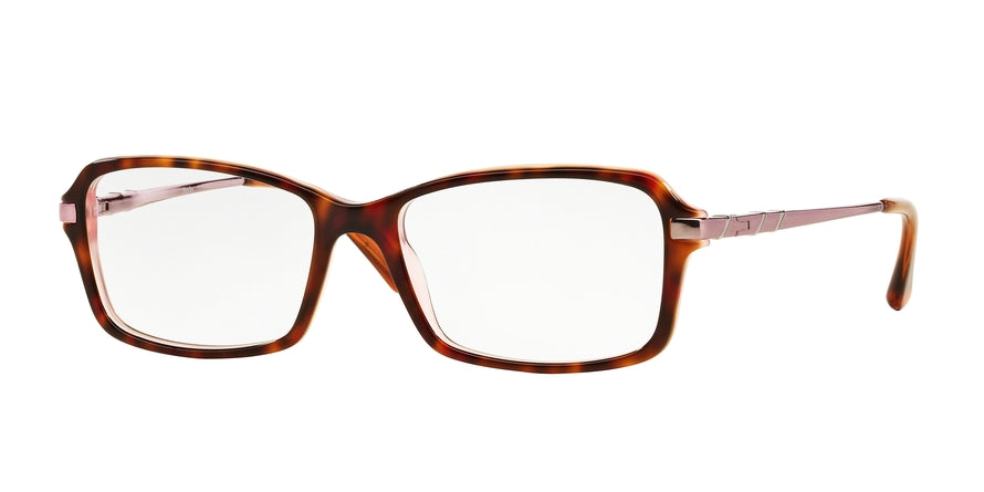 Sferoflex SF1555 Square Eyeglasses  C587-BLONDE HAVANA ON PINK 50-16-135 - Color Map havana