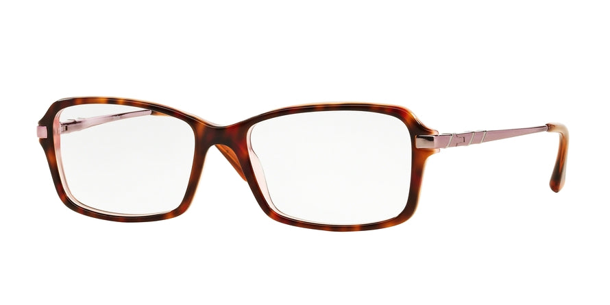 Sferoflex SF1555 Square Eyeglasses  C587-BLONDE HAVANA ON PINK 50-16-135 - Color Map havana