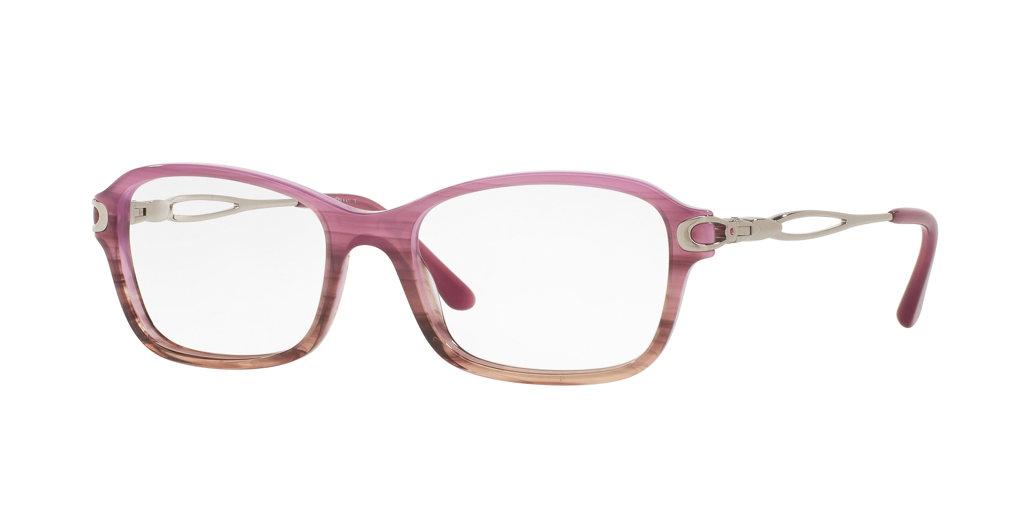 Sferoflex SF1557B Square Eyeglasses  C590-Antique Transparent Pink 52-135-17 - Color Map Pink