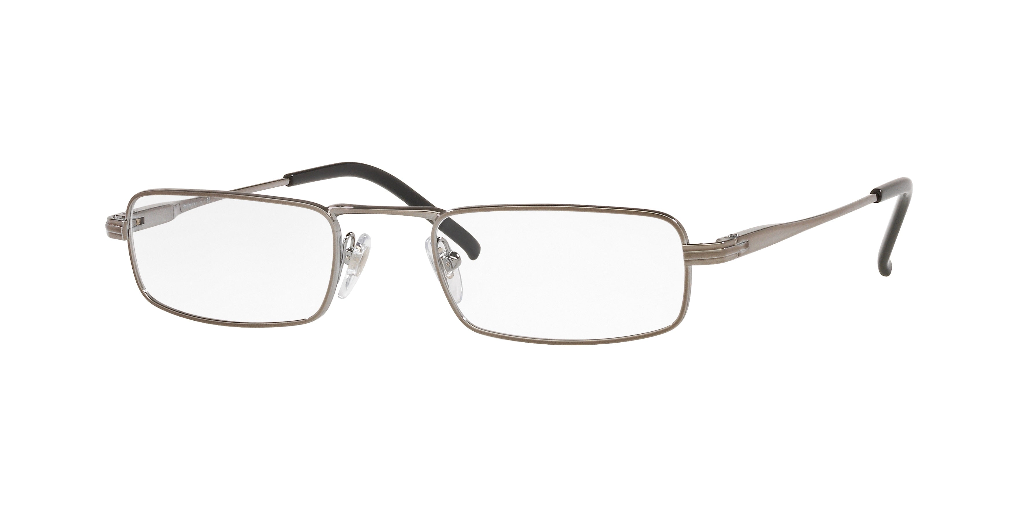 Sferoflex SF2201 Rectangle Eyeglasses  268-Gunmetal 52-145-21 - Color Map Grey