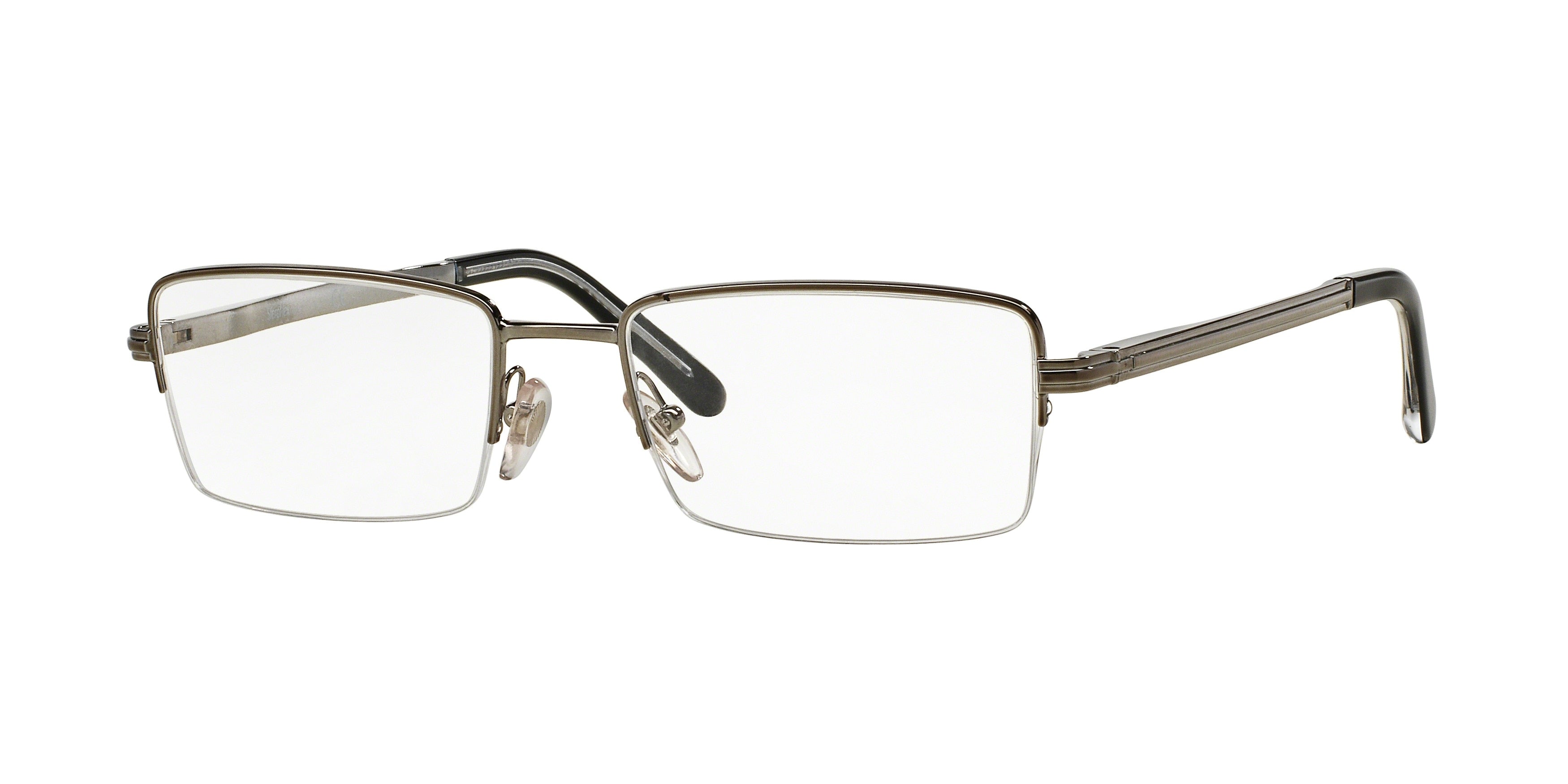 Sferoflex SF2261 Rectangle Eyeglasses  268-Gunmetal 54-145-18 - Color Map Grey
