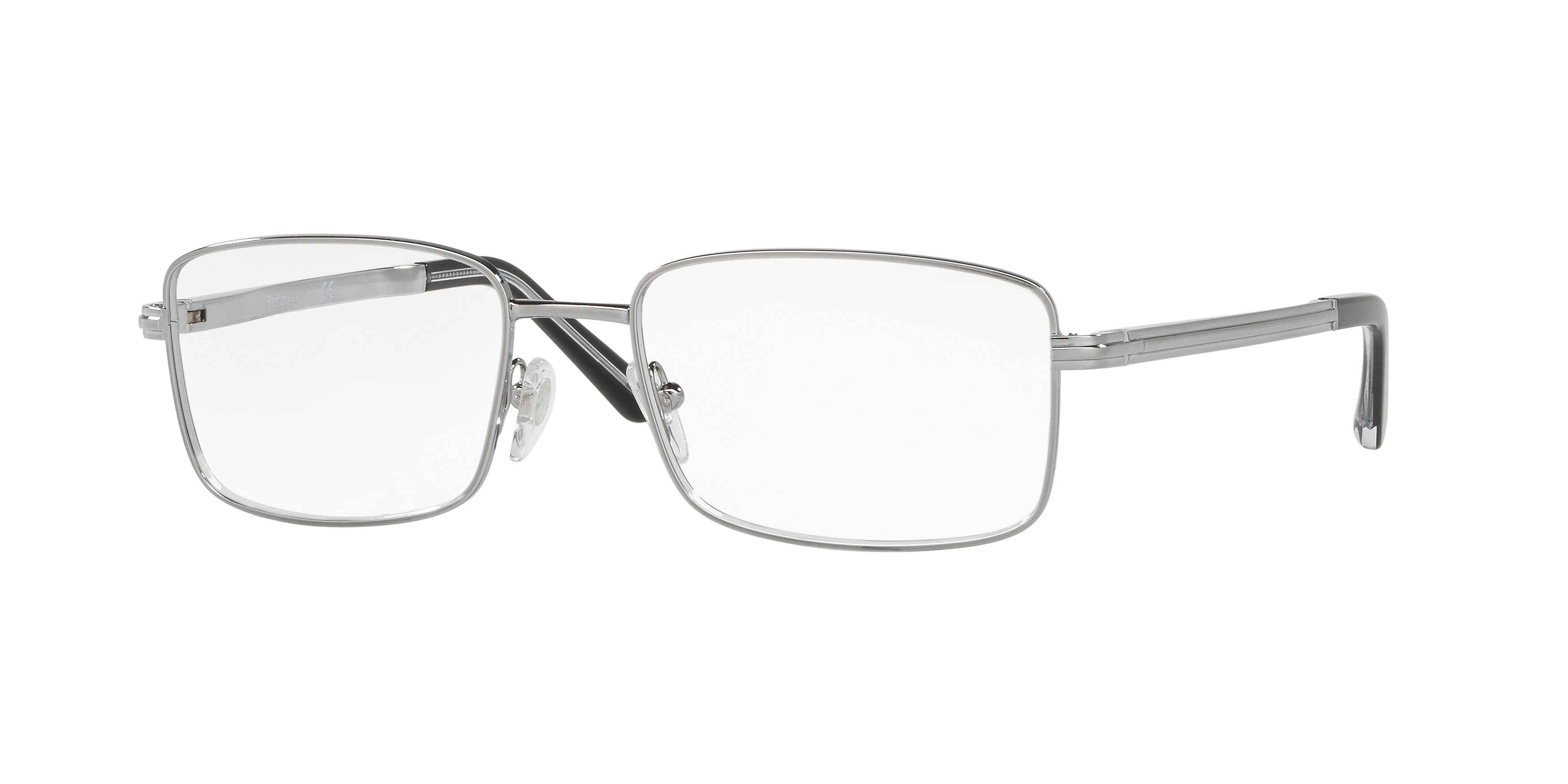 Sferoflex SF2262 Square Eyeglasses  268-Gunmetal 55-145-17 - Color Map Grey