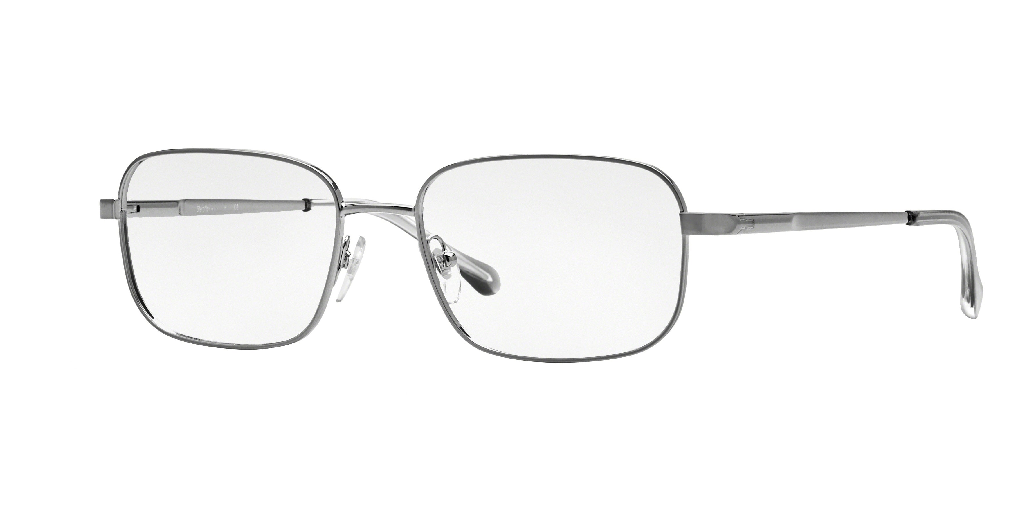 Sferoflex SF2267 Square Eyeglasses  268-Gunmetal 53-140-17 - Color Map Grey