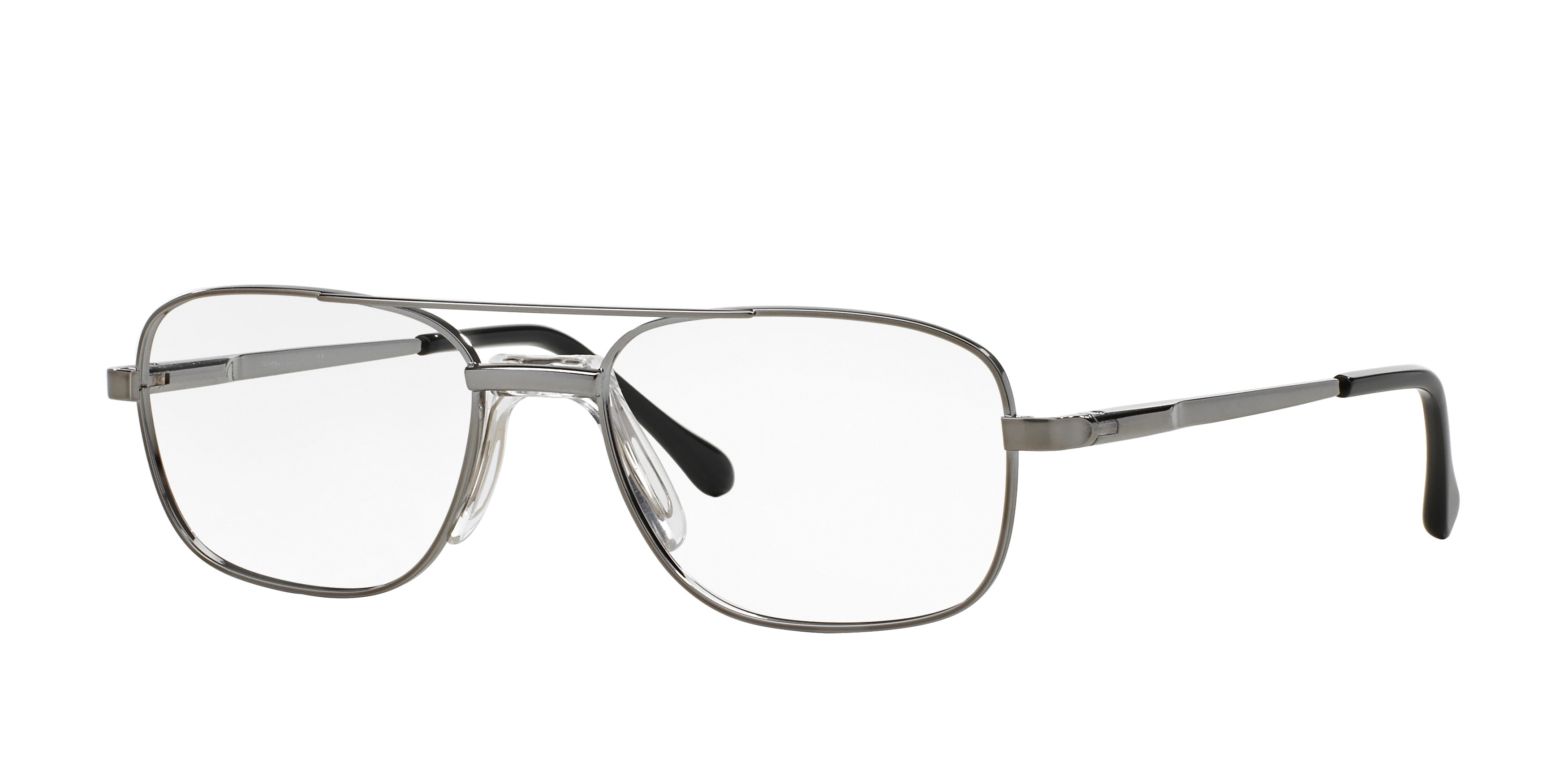 Sferoflex SF2268 Square Eyeglasses  268-Gunmetal 56-145-18 - Color Map Grey