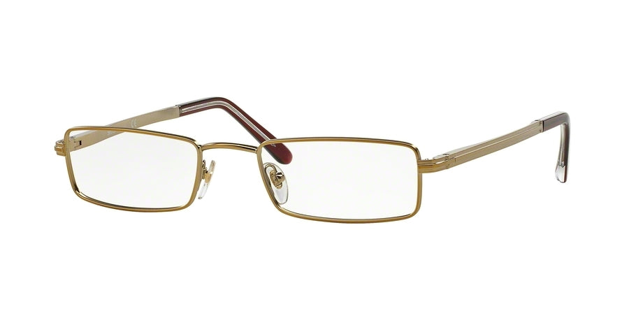 Sferoflex SF2269 Rectangle Eyeglasses  503-Matte Gold 54-145-21 - Color Map Gold