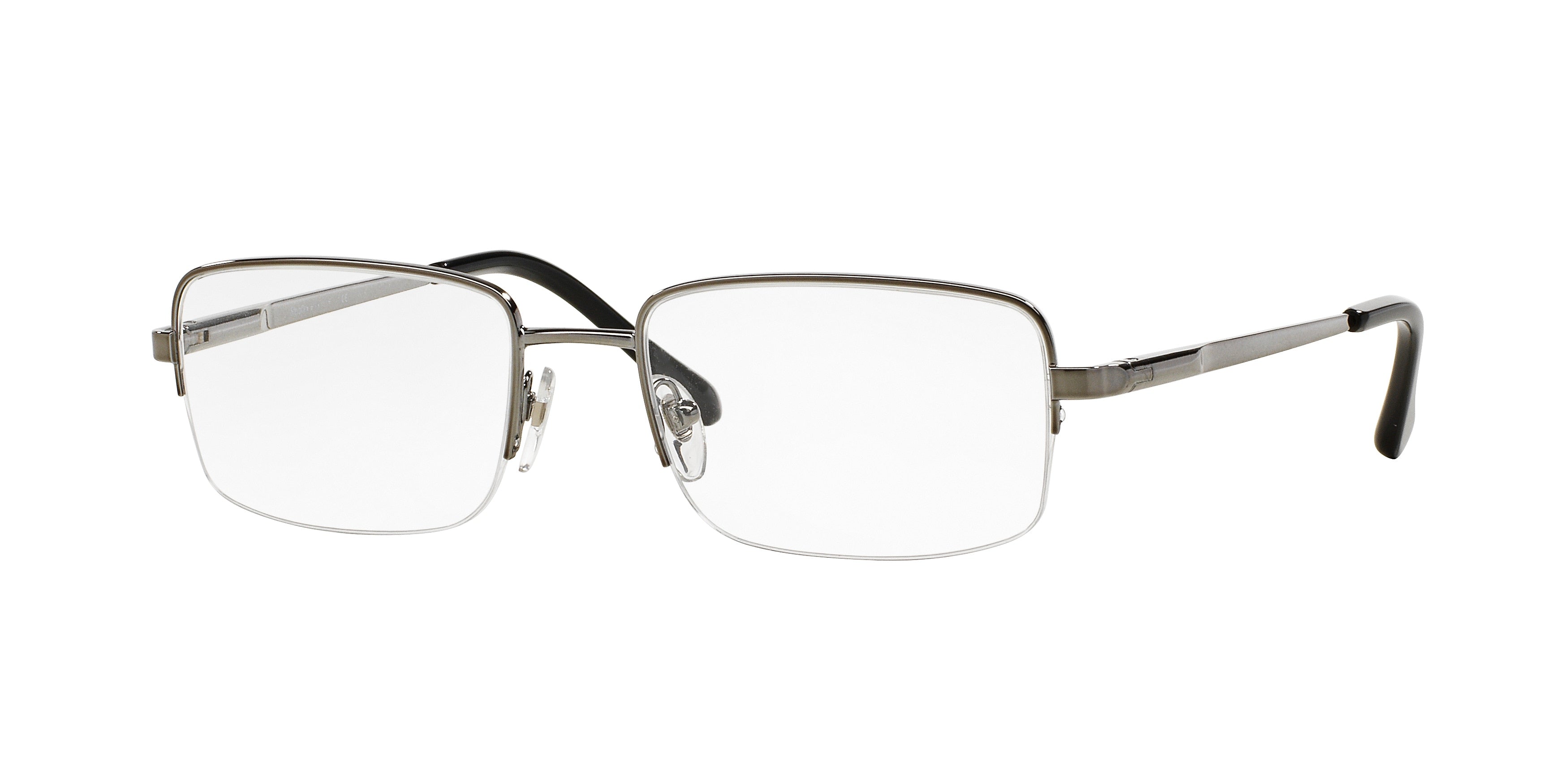 Sferoflex SF2270 Rectangle Eyeglasses  268-Gunmetal 54-145-18 - Color Map Grey