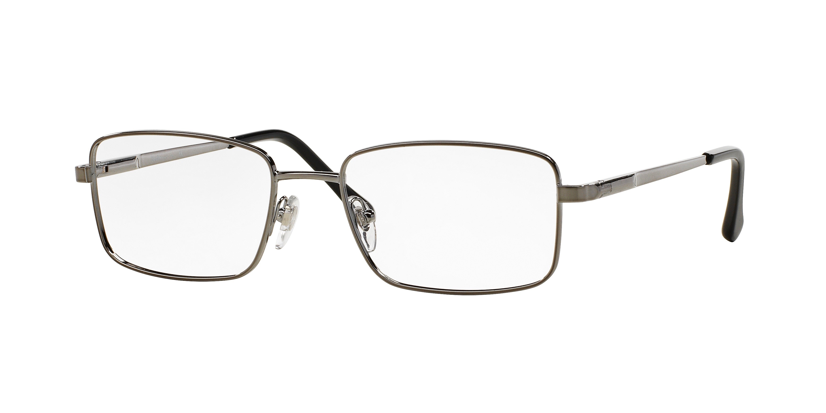 Sferoflex SF2271 Rectangle Eyeglasses  268-Gunmetal 55-145-18 - Color Map Grey
