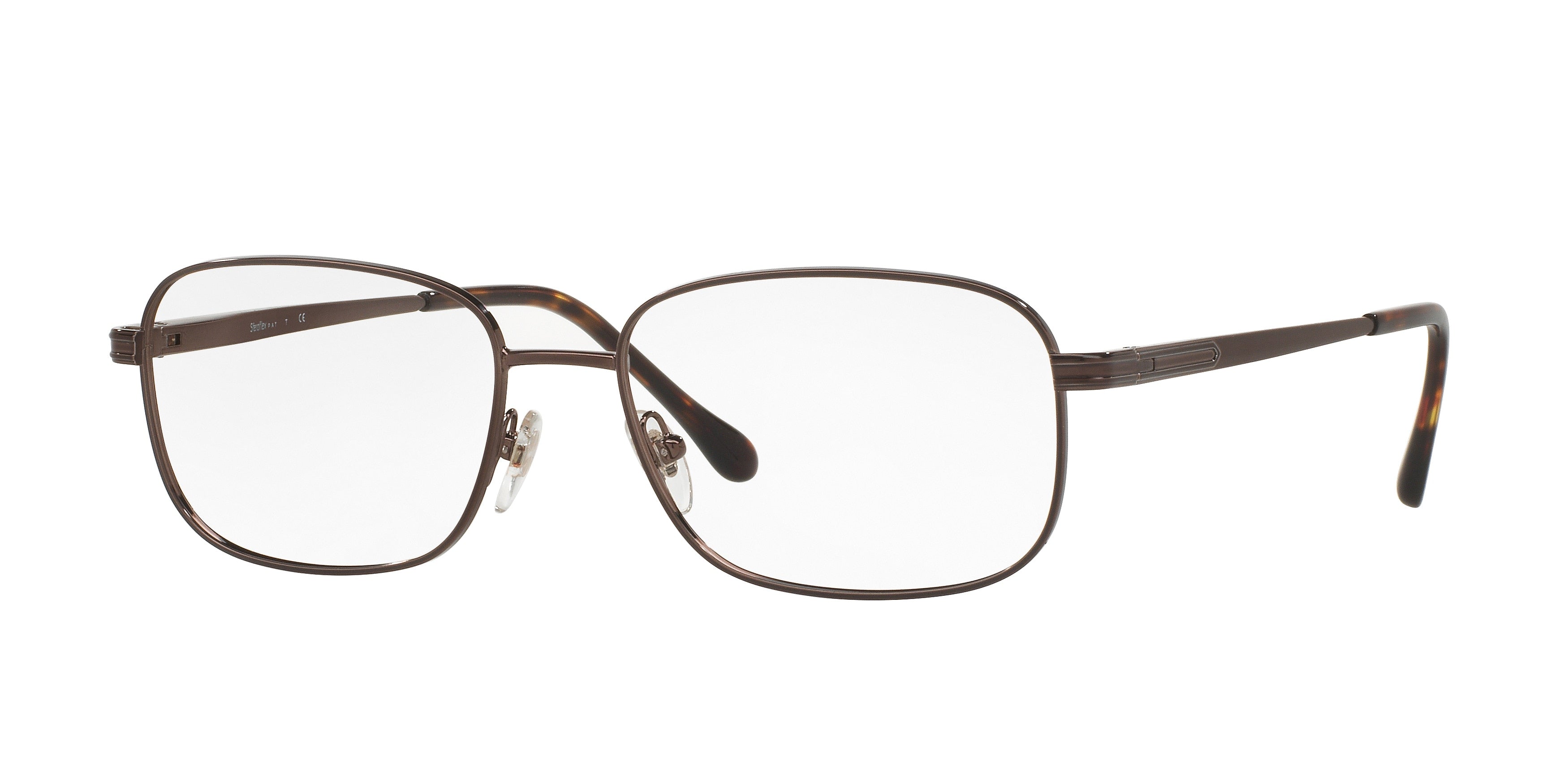 Sferoflex SF2274 Square Eyeglasses  441-Dark Brown 56-145-17 - Color Map Brown
