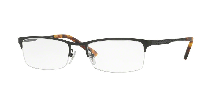 Sferoflex SF2276 Rectangle Eyeglasses  132-SHINY BLACK 52-18-140 - Color Map black