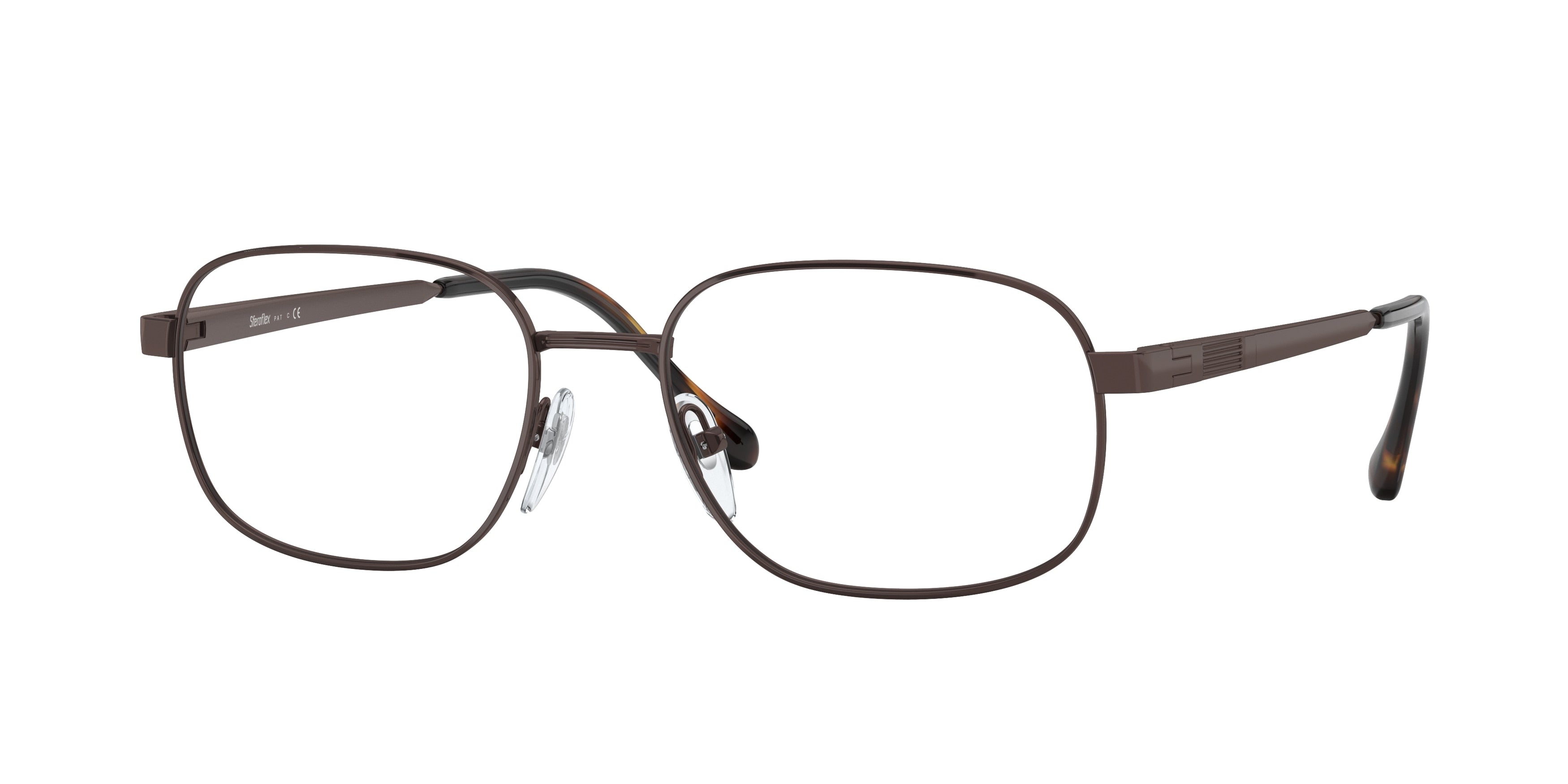 Sferoflex SF2294 Pillow Eyeglasses  441-Shiny Black Cocoa 57-145-18 - Color Map Black