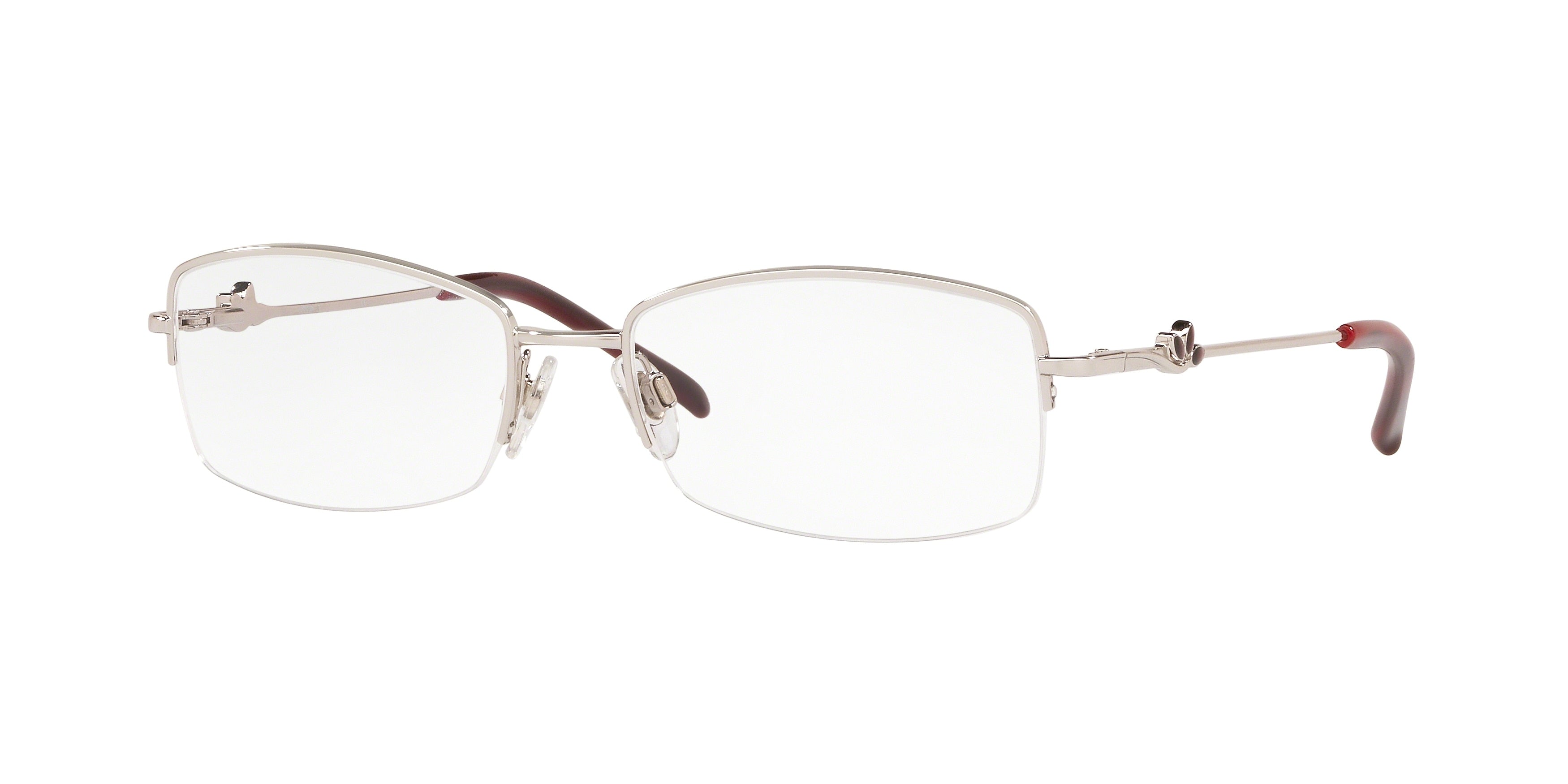 Sferoflex SF2553 Square Eyeglasses  103-Silver 51-135-17 - Color Map Silver