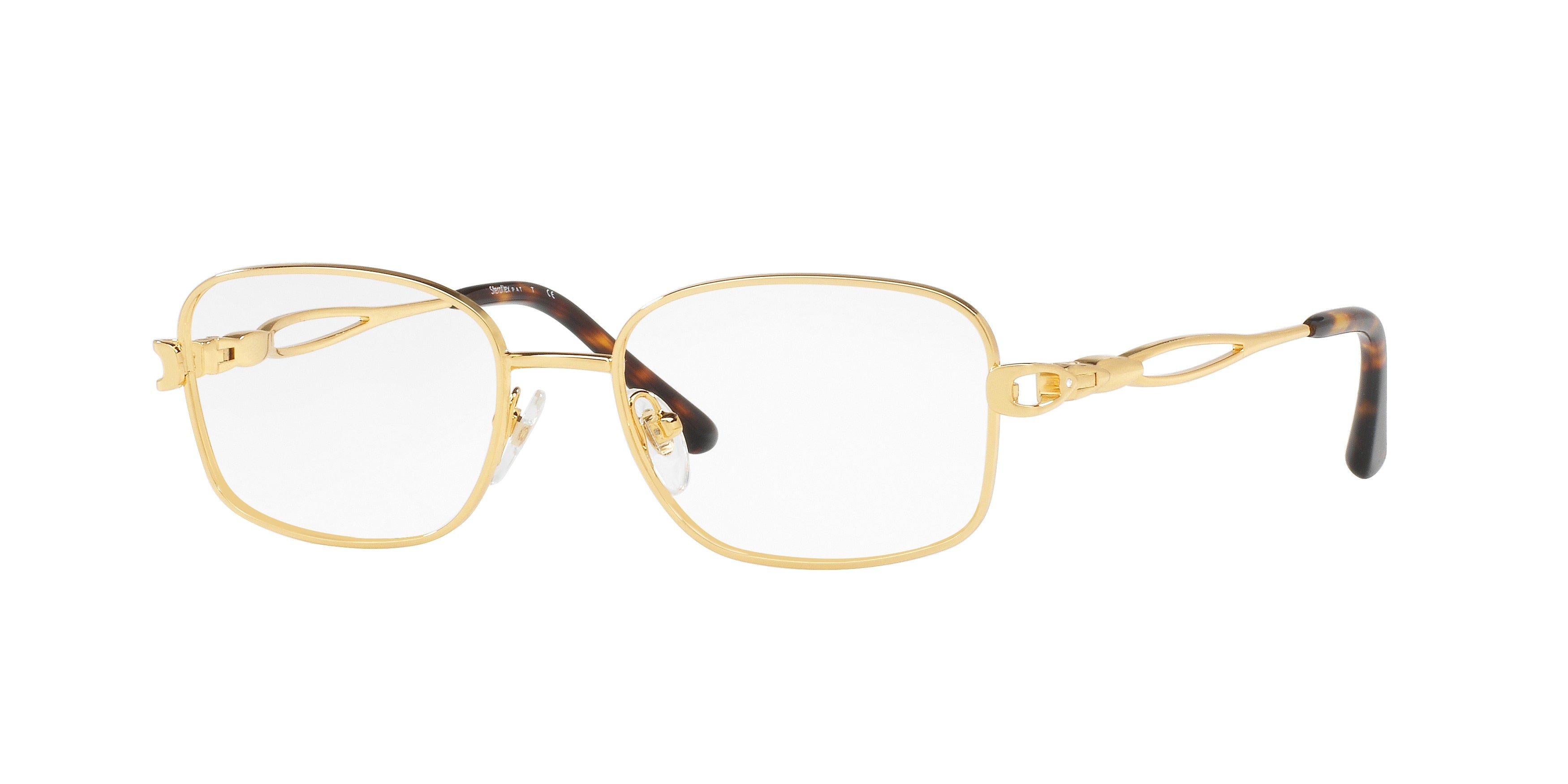 Sferoflex SF2580B Pillow Eyeglasses  108-Gold 51-135-16 - Color Map Gold
