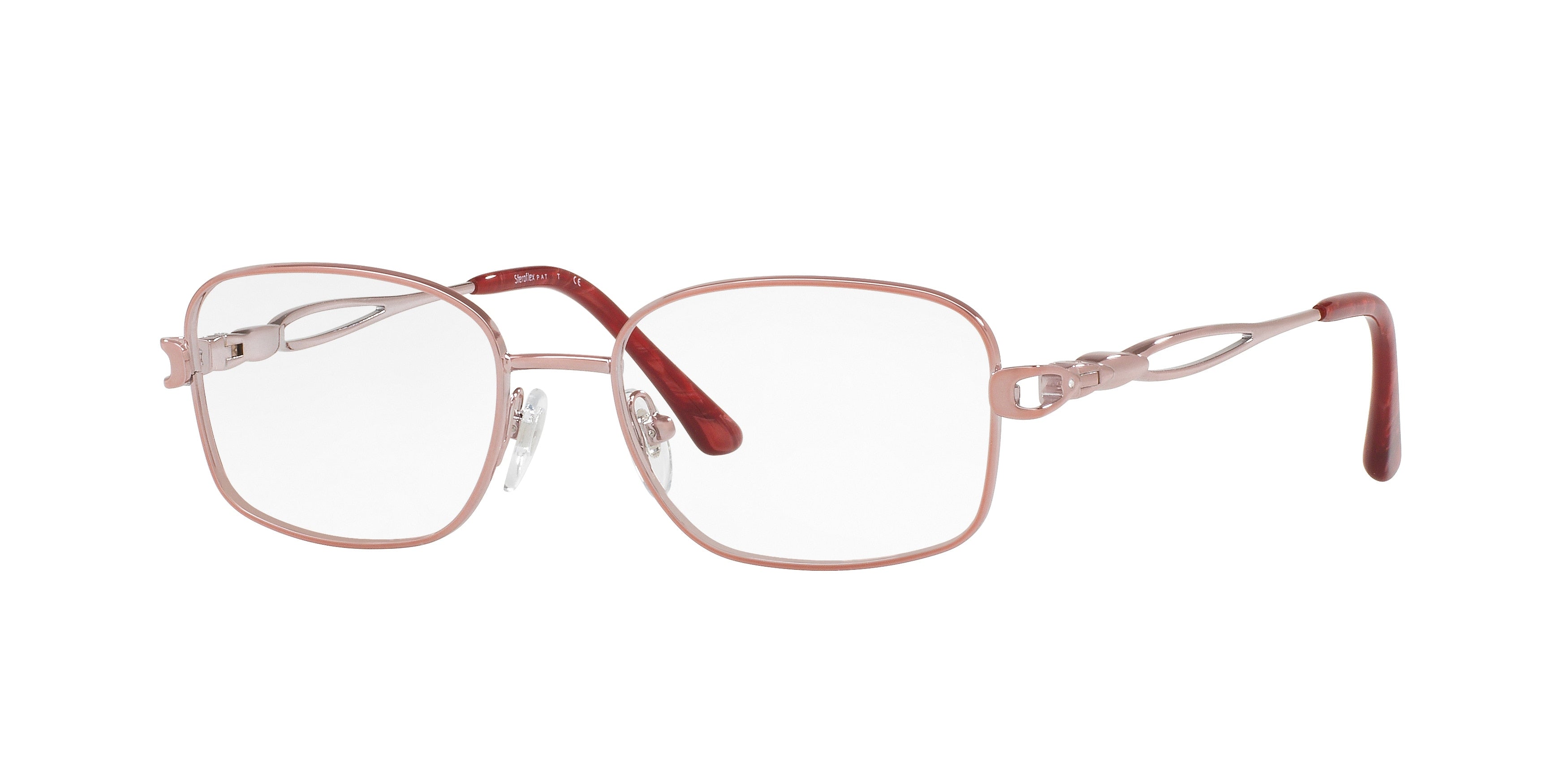 Sferoflex SF2580B Pillow Eyeglasses  489-Shiny Pink 51-135-16 - Color Map Pink