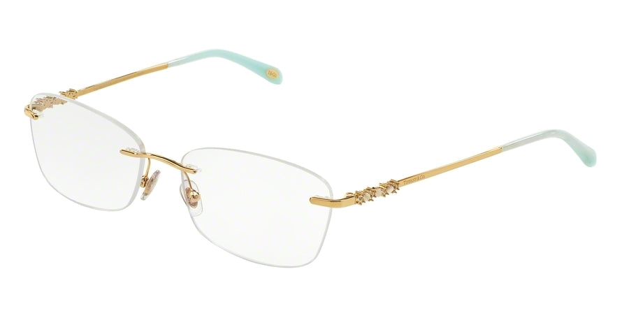 Tiffany TF1110HB Cat Eye Eyeglasses  6002-GOLD 53-16-135 - Color Map gold