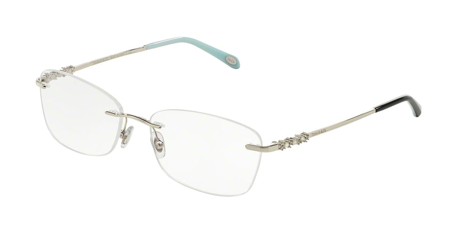 Tiffany TF1110HB Cat Eye Eyeglasses  6047-SILVER 53-16-135 - Color Map silver