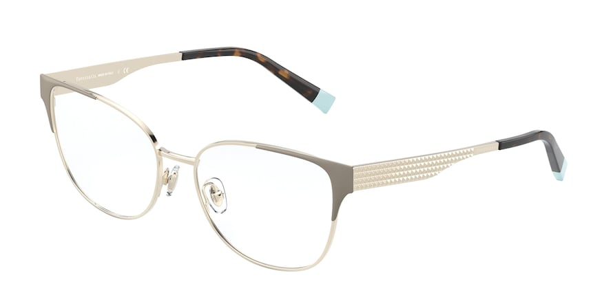 Tiffany TF1135 Pillow Eyeglasses  6133-PALE GOLD/CAMEL 53-16-140 - Color Map gold
