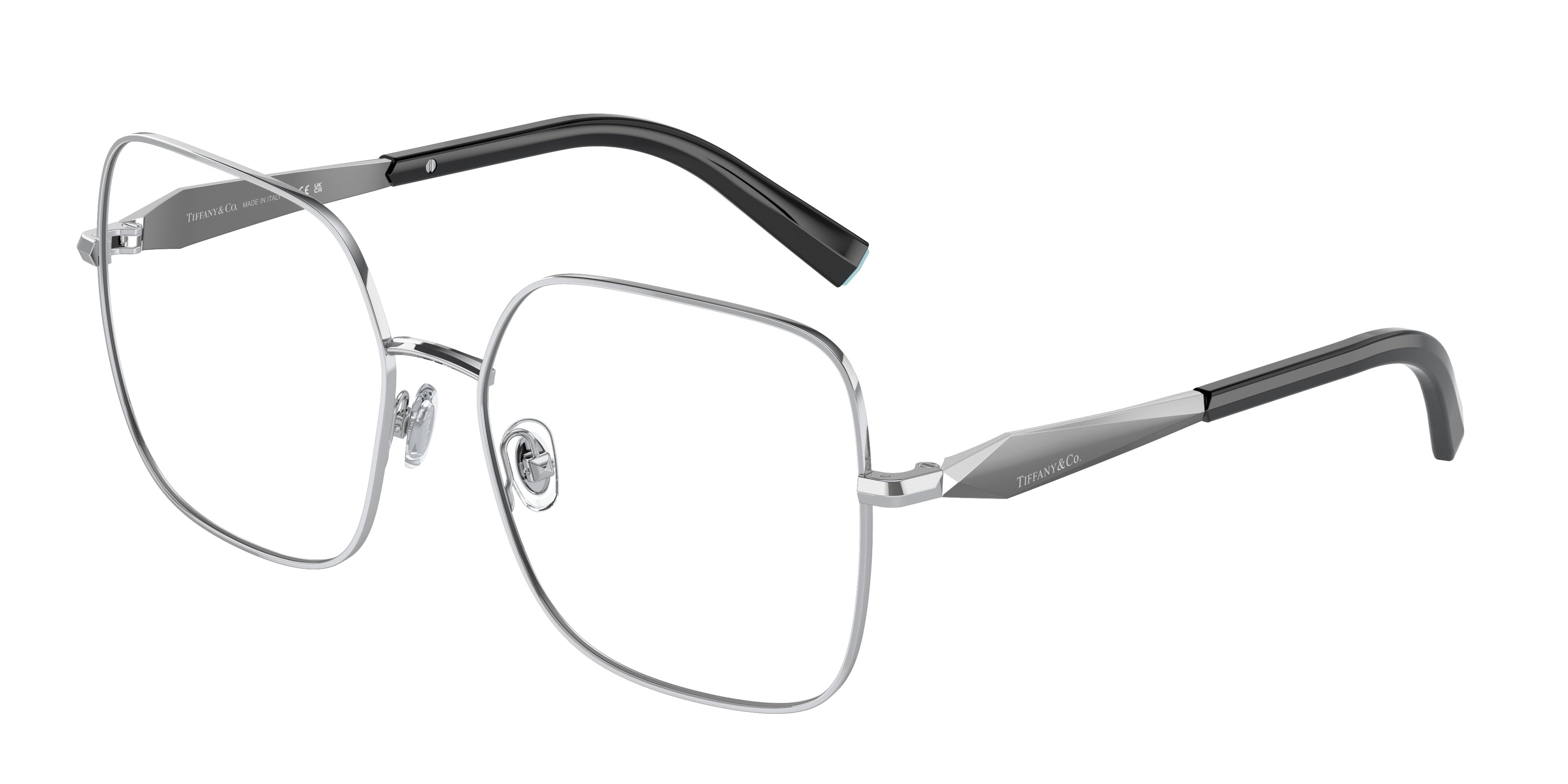 Tiffany TF1151 Square Eyeglasses  6001-Silver 56-140-16 - Color Map Silver
