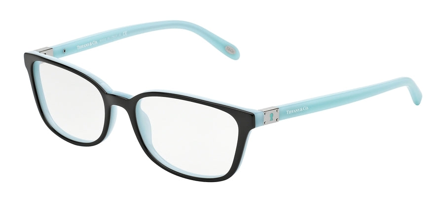Tiffany TF2094F Square Eyeglasses  8055-BLACK/BLUE 54-17-140 - Color Map black